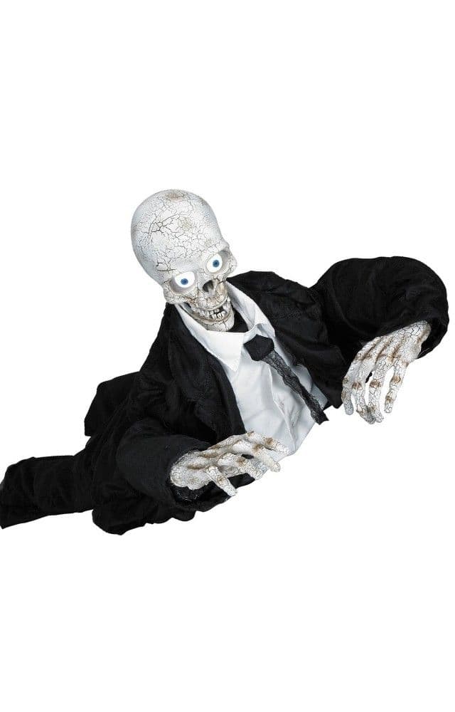 Life-Sized Crawling Zombie Animated Prop | Halloween props diy, Disney ...