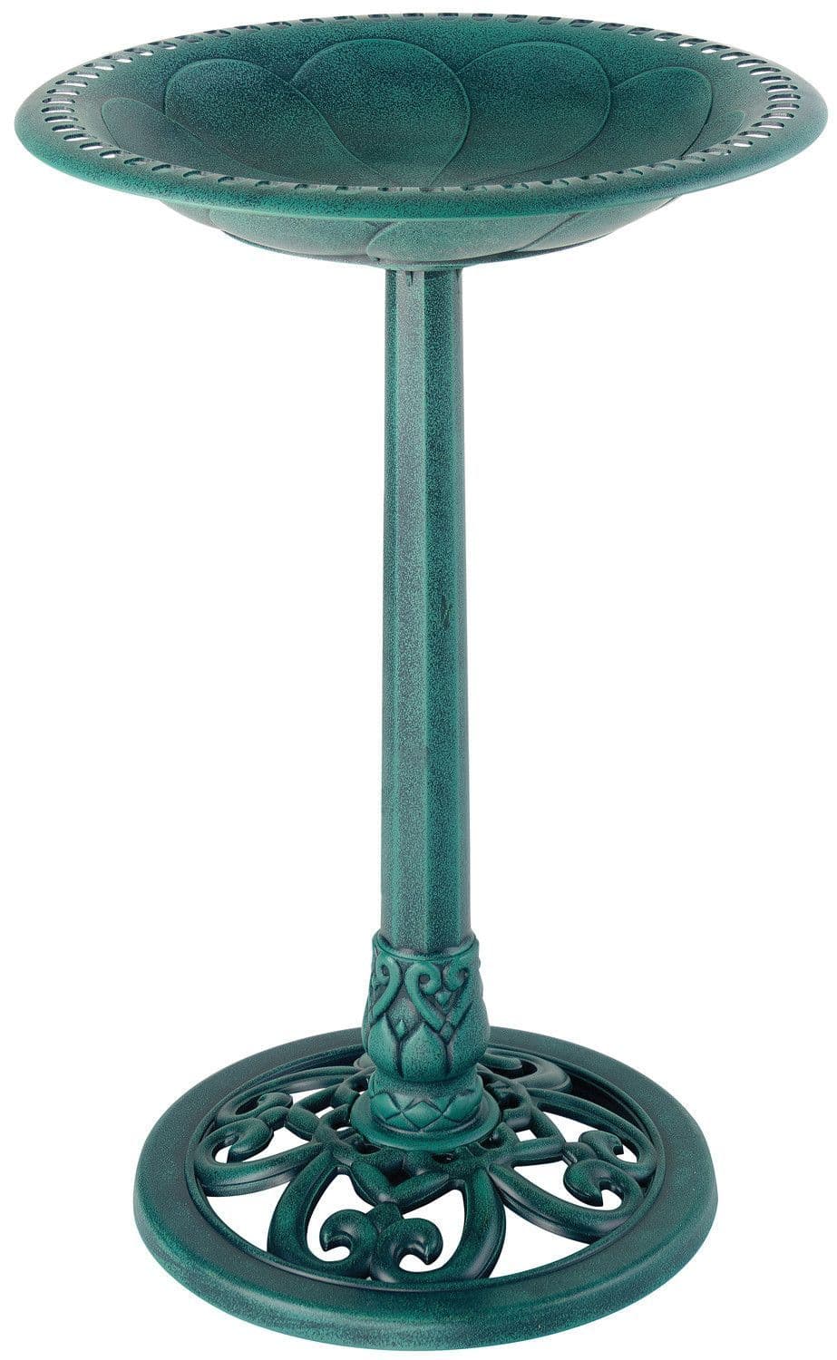 Gardman Pedestal Bird Bath | Ceramic bird bath, Bird bath, Verdigris