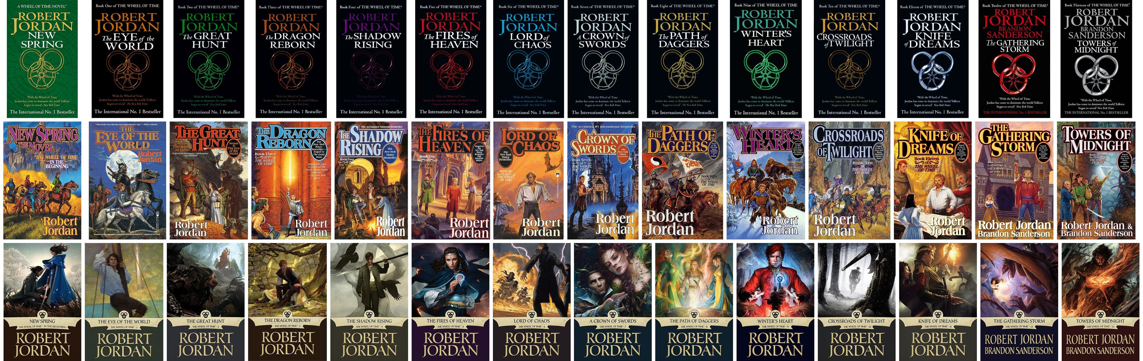 Wheel Of Time Book Covers