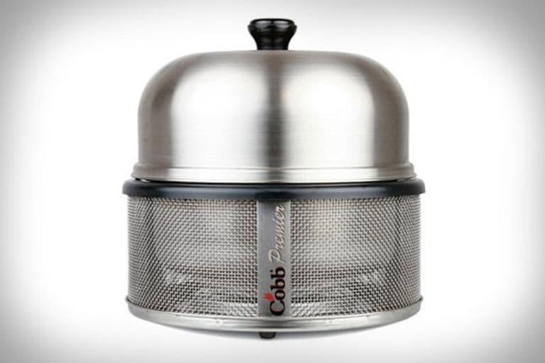 Cobb Premier Portable Stainless Steel Grill & Smoker | Grilling ...