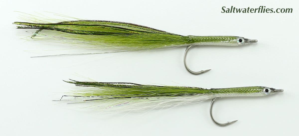 Sand Eel Special Olive | Fly fishing flies pattern, Saltwater flies ...