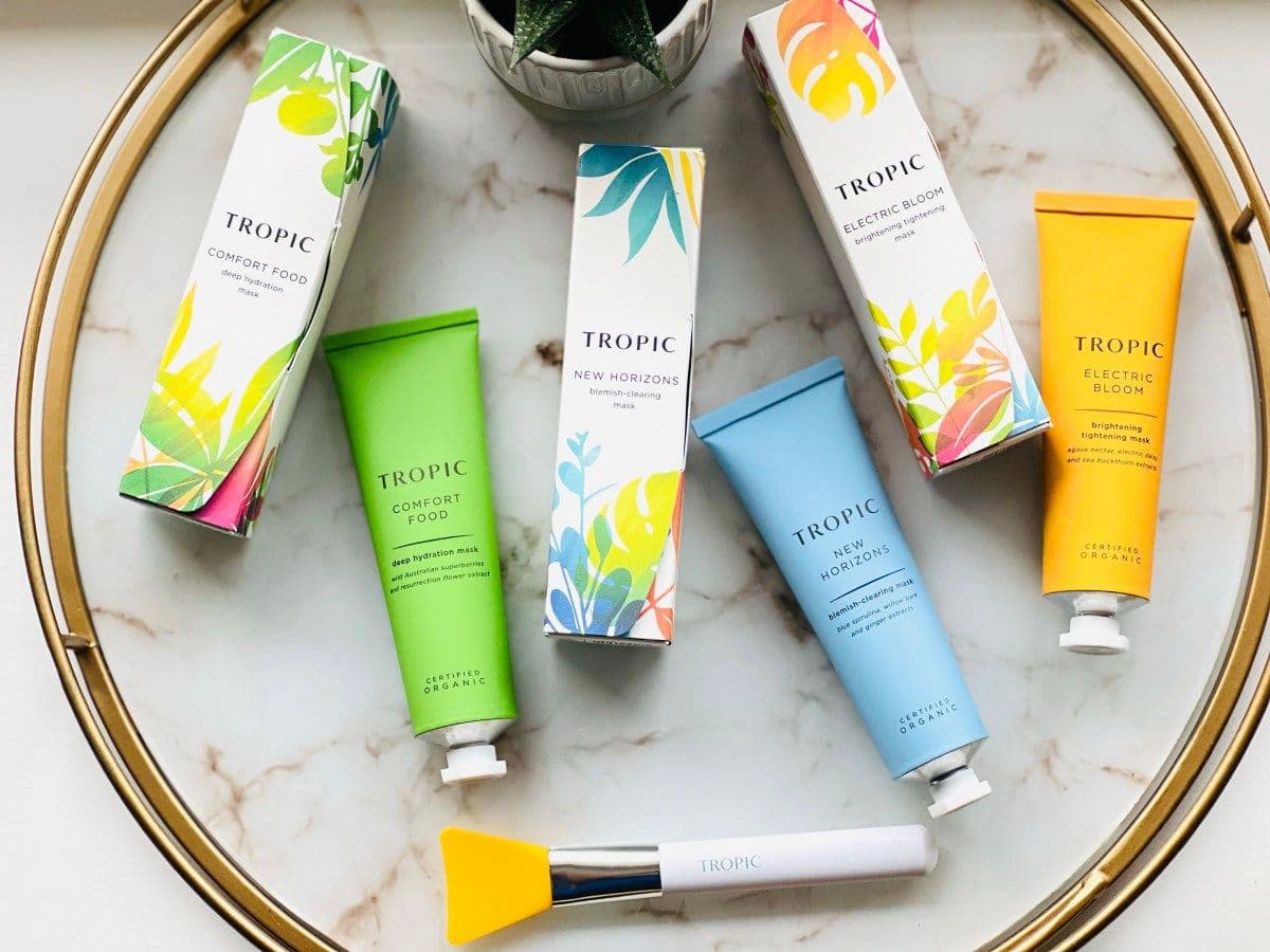 Review - Tropic Skincare Face Masks