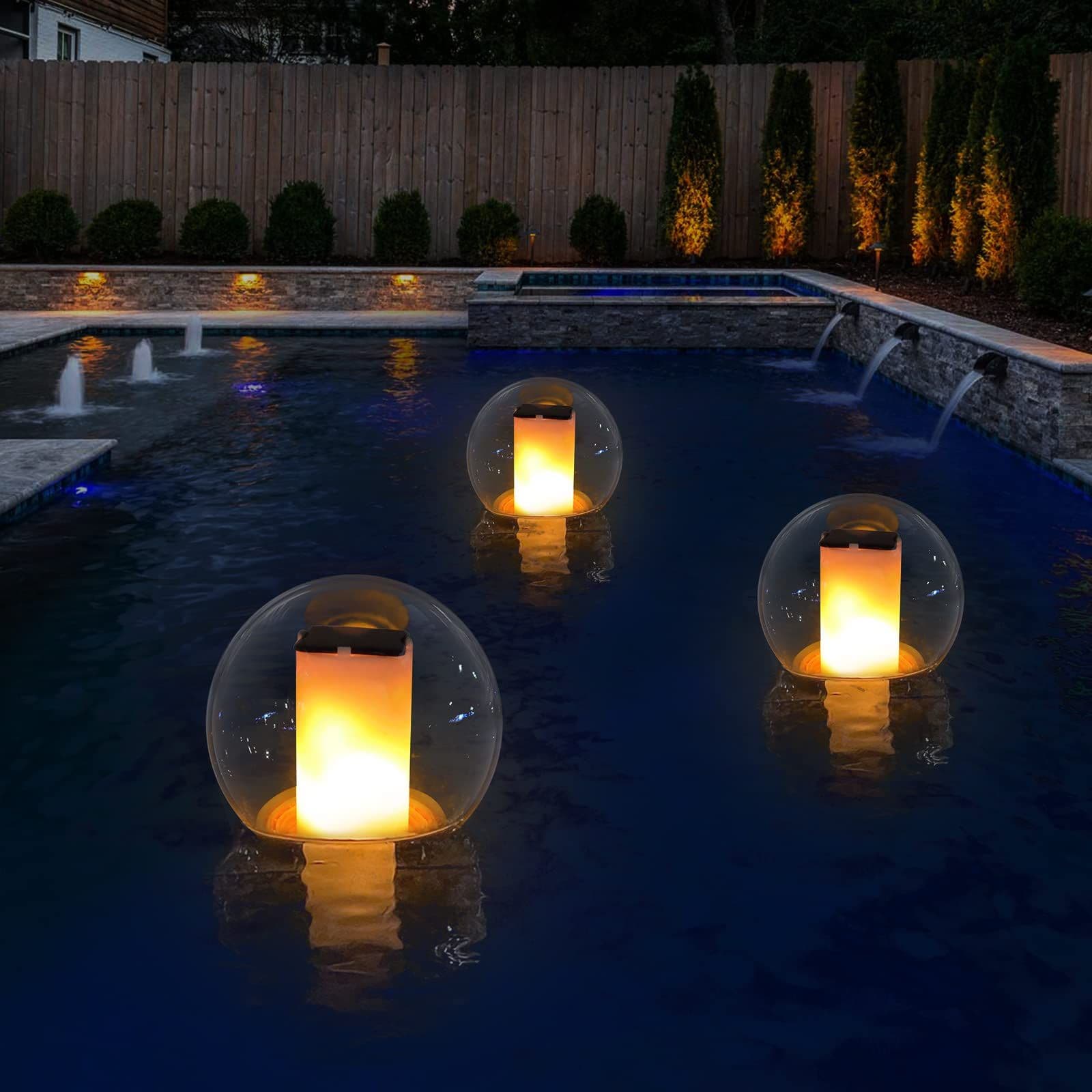 Floating solar pool lights for a perfect pool party – Artofit