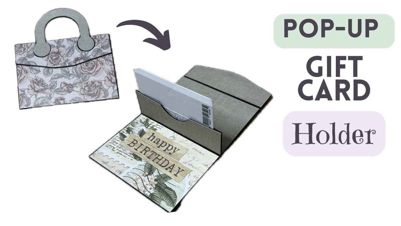 Woodmansterne Pop Up Gift Card Holder