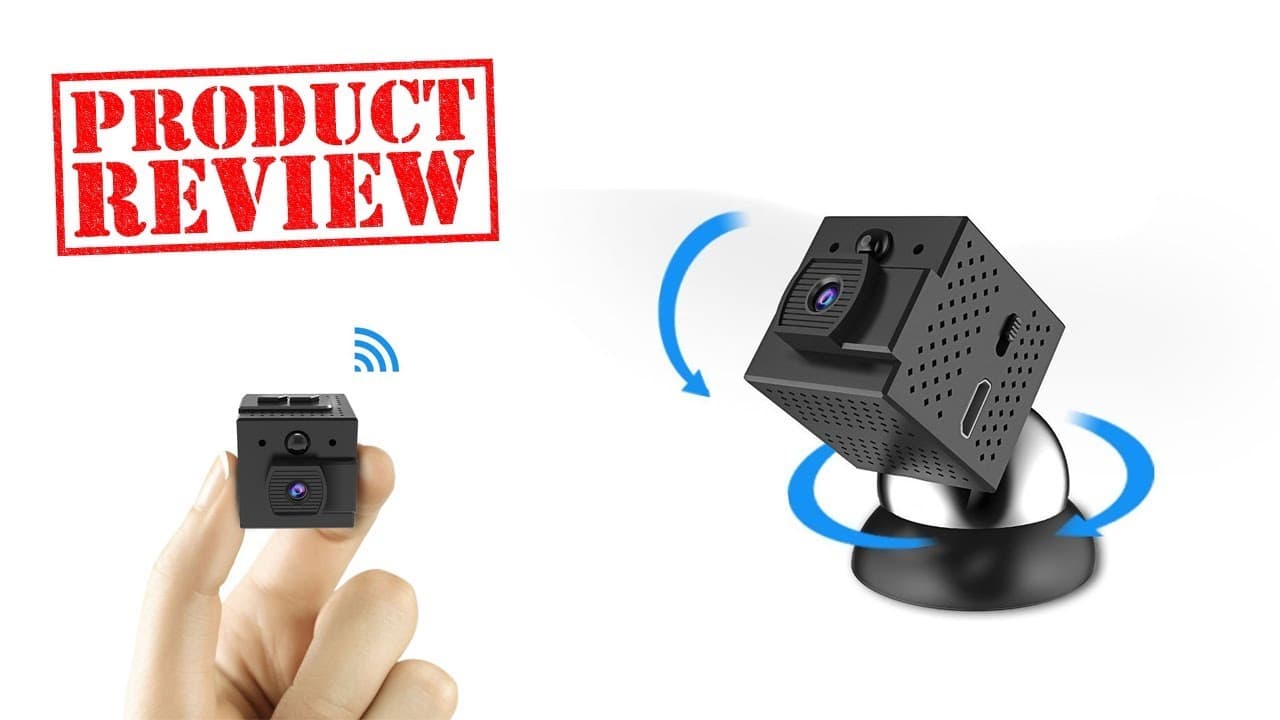 Conbrov WF98 Mini Wifi Spy Camera - Unboxing & Review - YouTube
