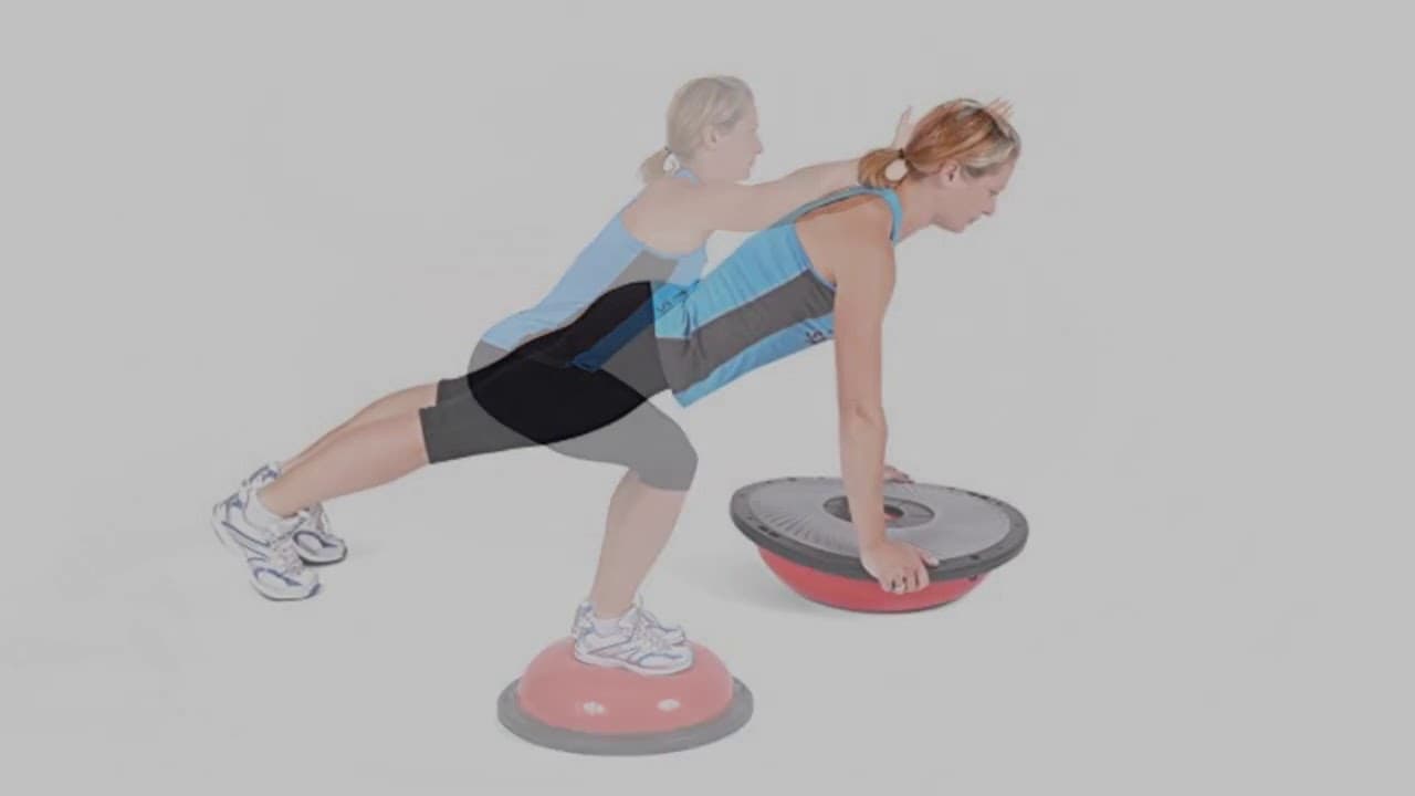 ResultSport® Core Workout Air Dome / Balance Trainer with Toning Tubes ...
