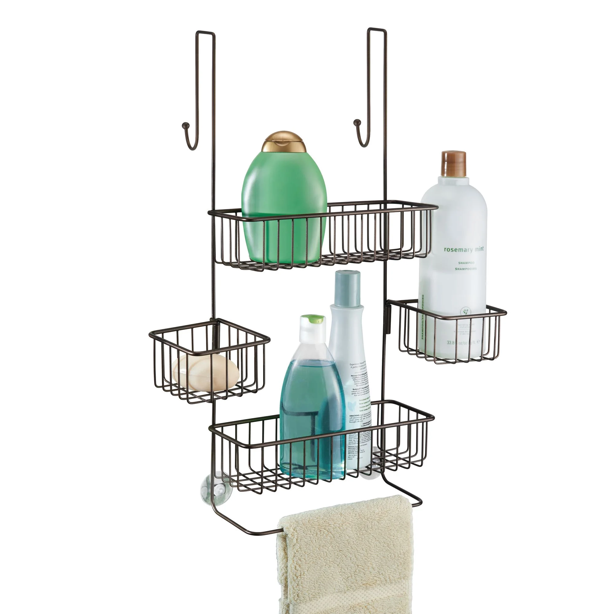The Ultimate Guide To Choosing An Over Shower Door Caddy - Shower Ideas
