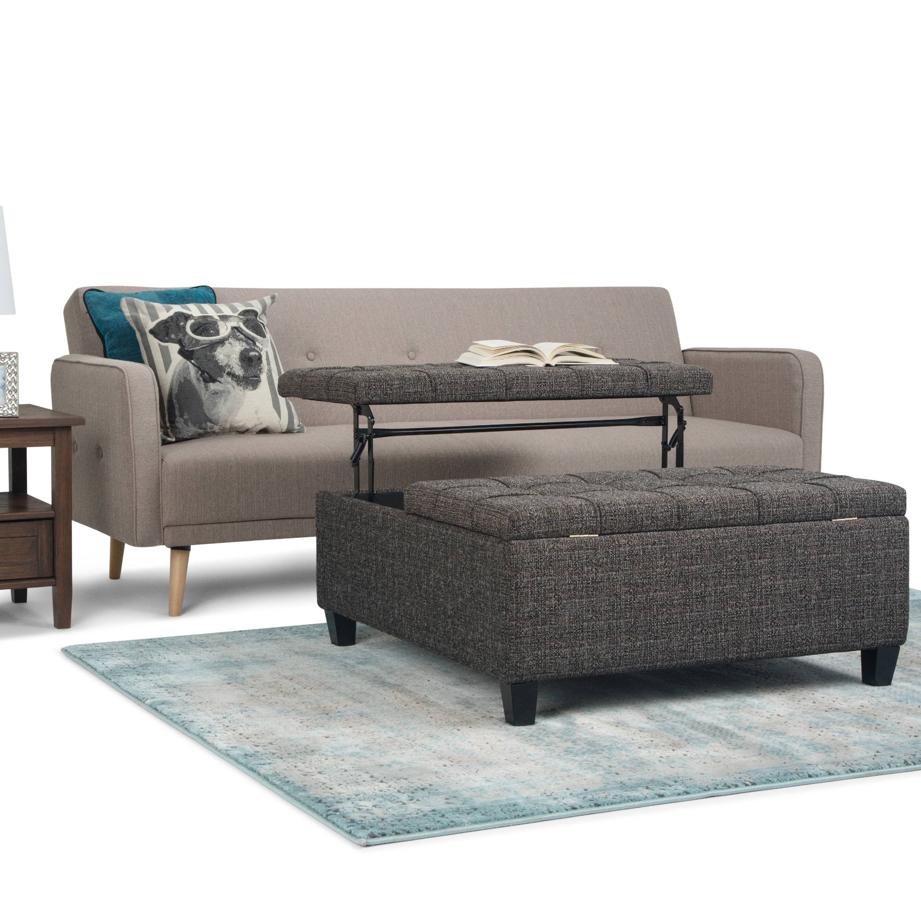 The Versatility Of Storage Coffee Table Ottoman - Coffee Table Decor