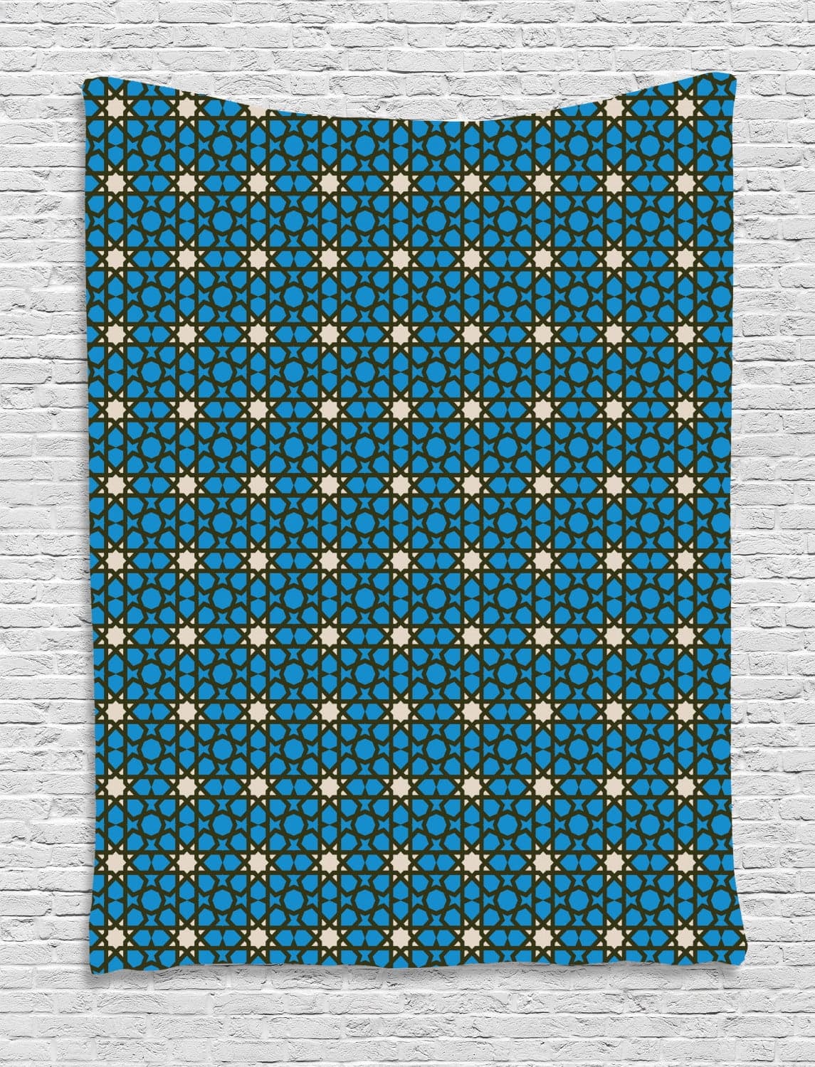 Bohemian Moroccan Tapestry by Ambesonne