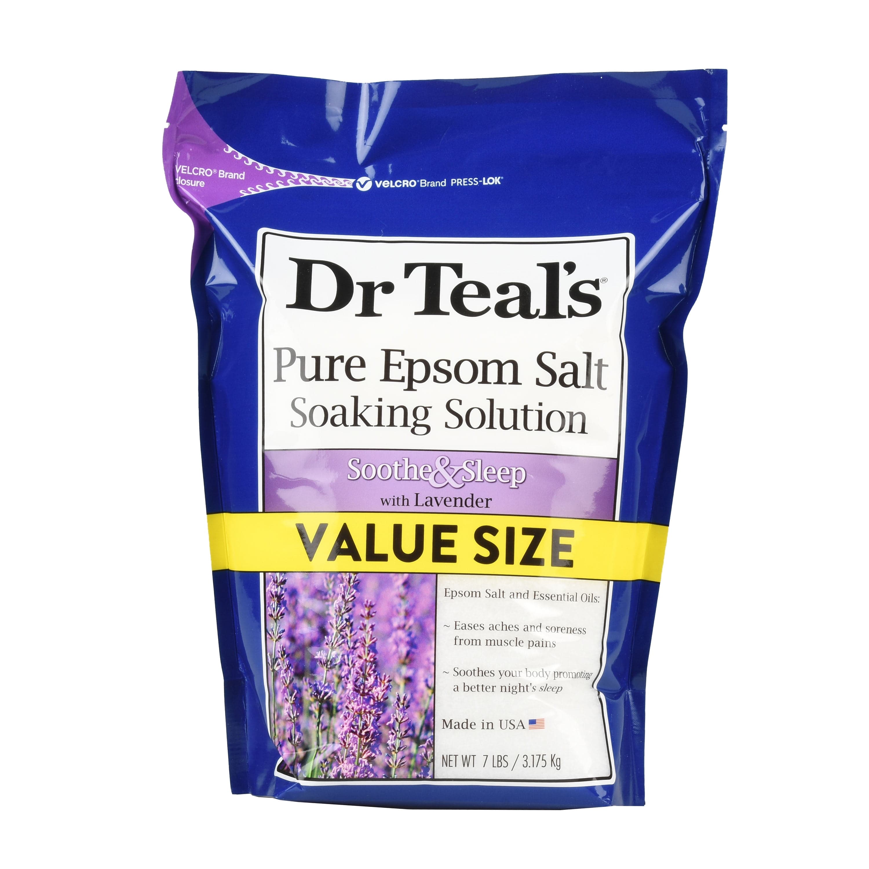 Dr Teal's Lavender Epsom Salt Soak, 7 lb. - Walmart.com - Walmart.com