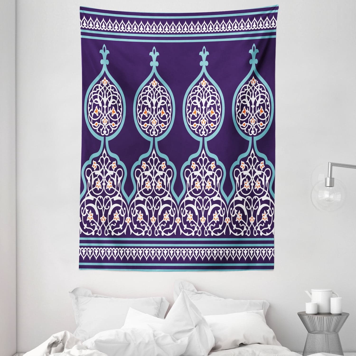 Moroccan Tapestry, Bohemian Style Ancient Middle Eastern Turkish ...