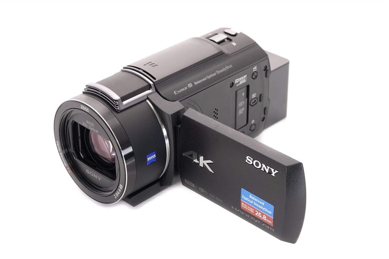 Sony FDR-AX43A UHD 4K Handycam Camcorder - Walmart.com