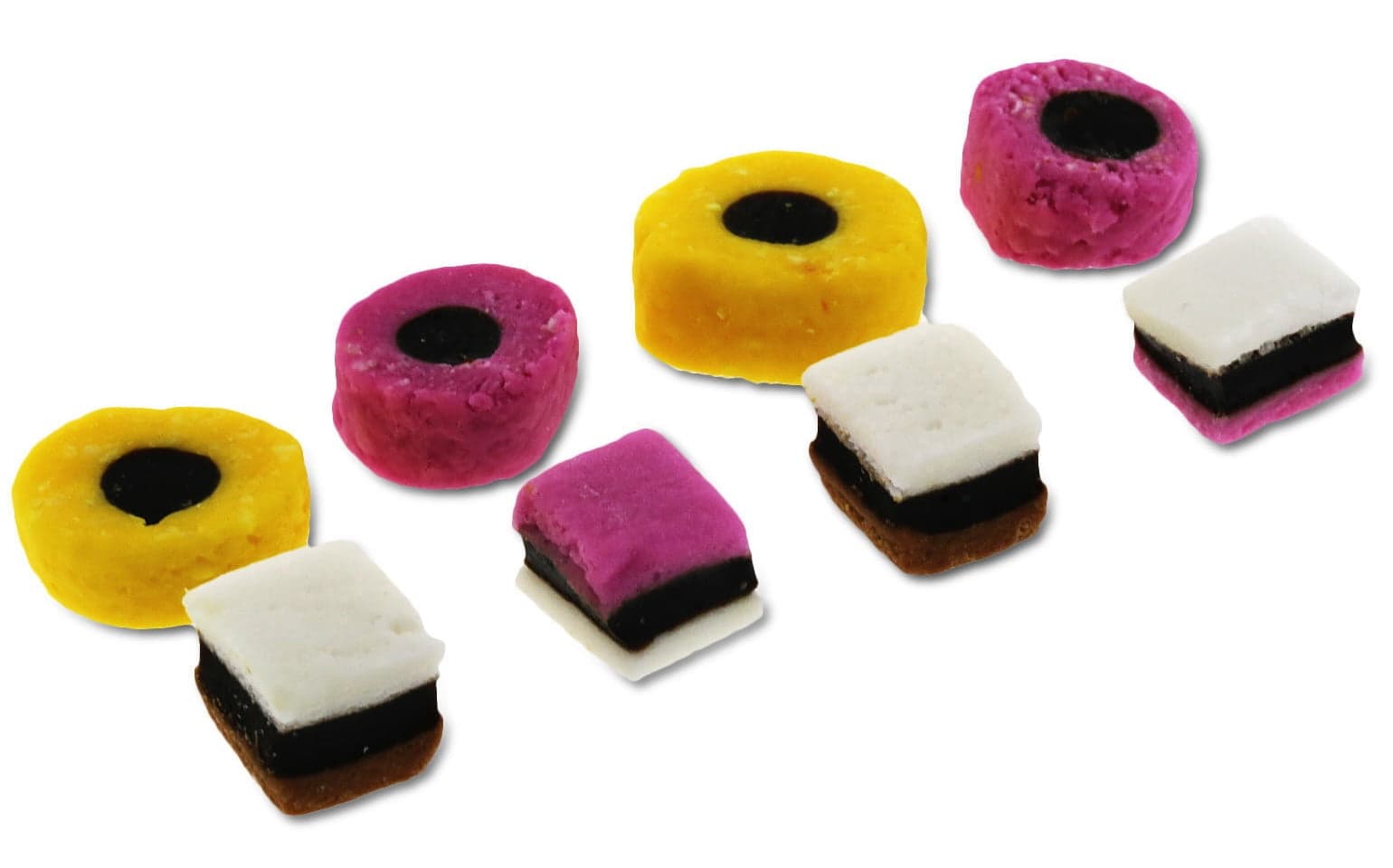 All Natural English Licorice AllSorts Mini Made By Taveners (2 Lbs ...