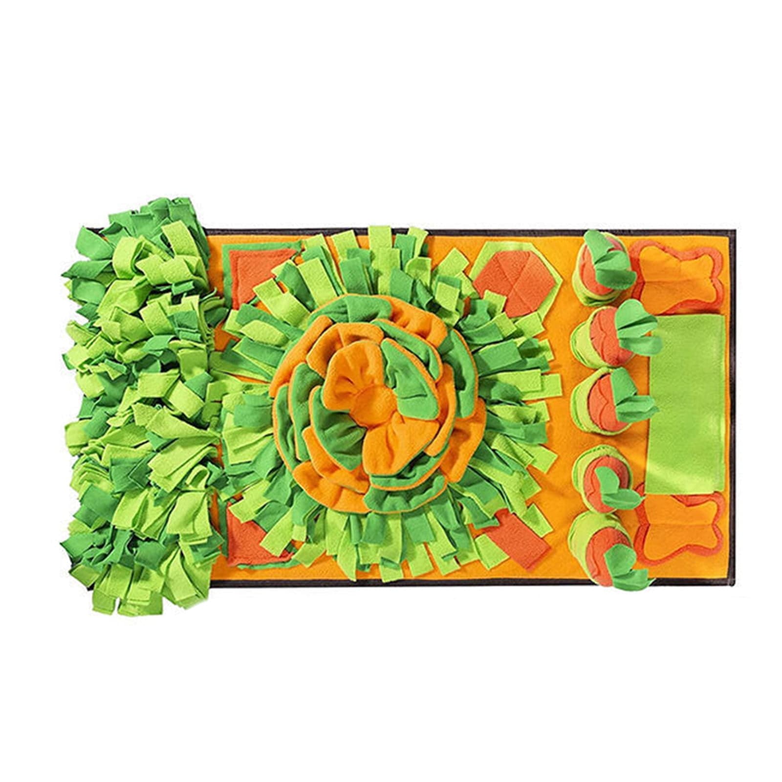 BIBABLYKE Dog Snuffle Mat Treat Dispensing Mat For Dog Interactive ...