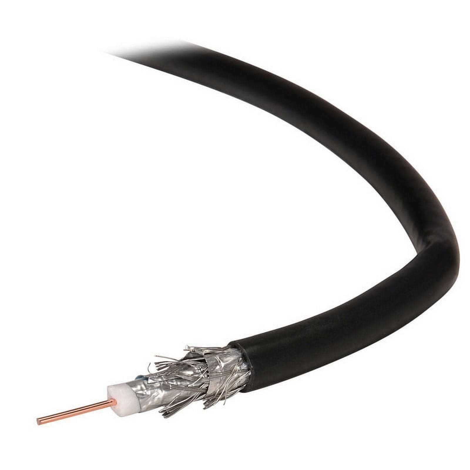 Belden 1189A RG-6/U Quad Shield Coaxial Cable 18 AWG Copper-Clad ...
