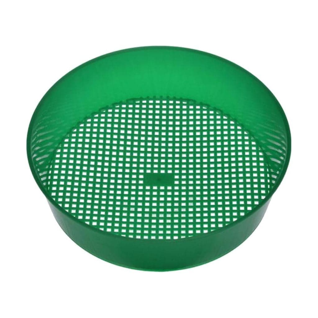 Bfogop Garden Sieve Round Garden Soil Plastic Mesh Screen, Dirt Sifter ...