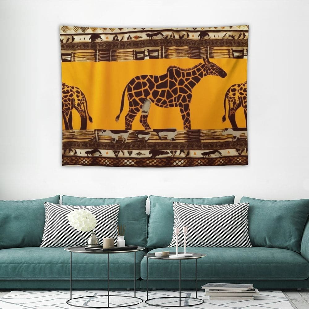 COMIO Leopard Cheetah Print Tapestry,African Safari Animal Wall ...