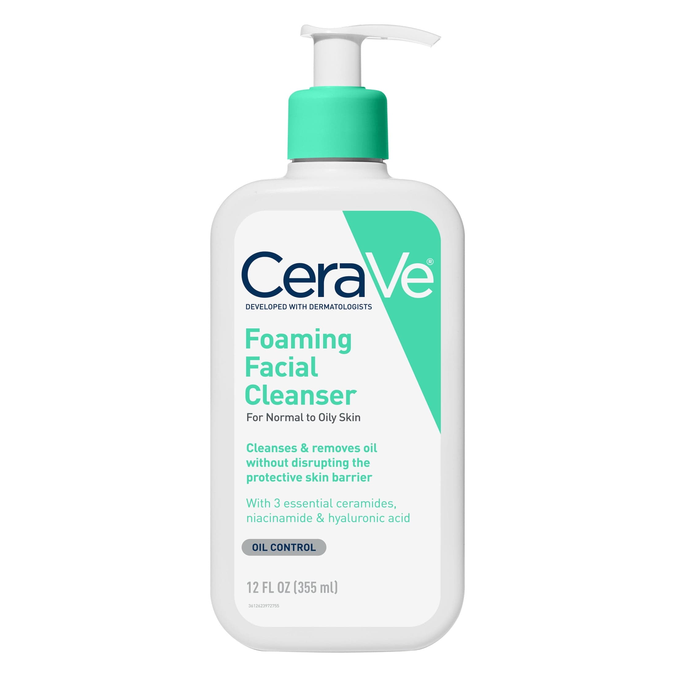 Brandclub - CeraVe Foaming Facial Cleanser for Normal to Oily Skin, 12 ...