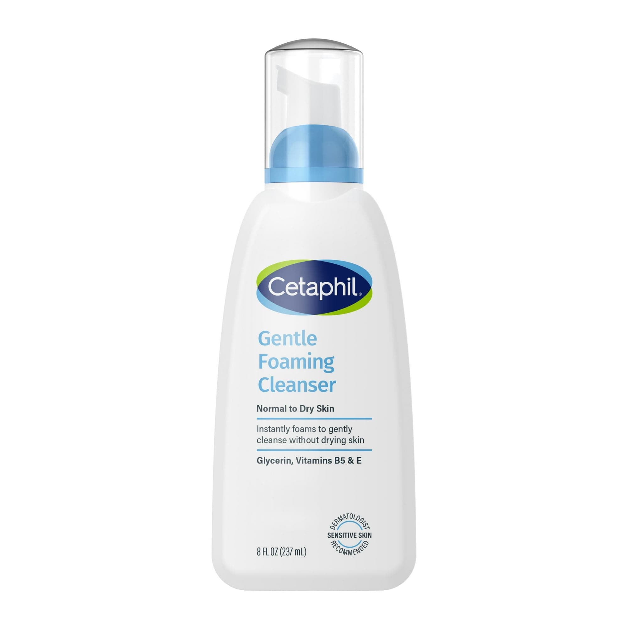Cetaphil, Gentle Foaming Cleanser, Dry to Normal, Sensitive Skin ...