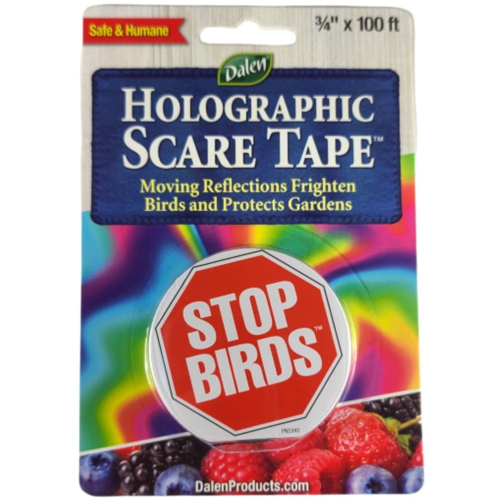 Dalen Holographic Scare Reflective Tape – Bird Deterrent Tape with ...