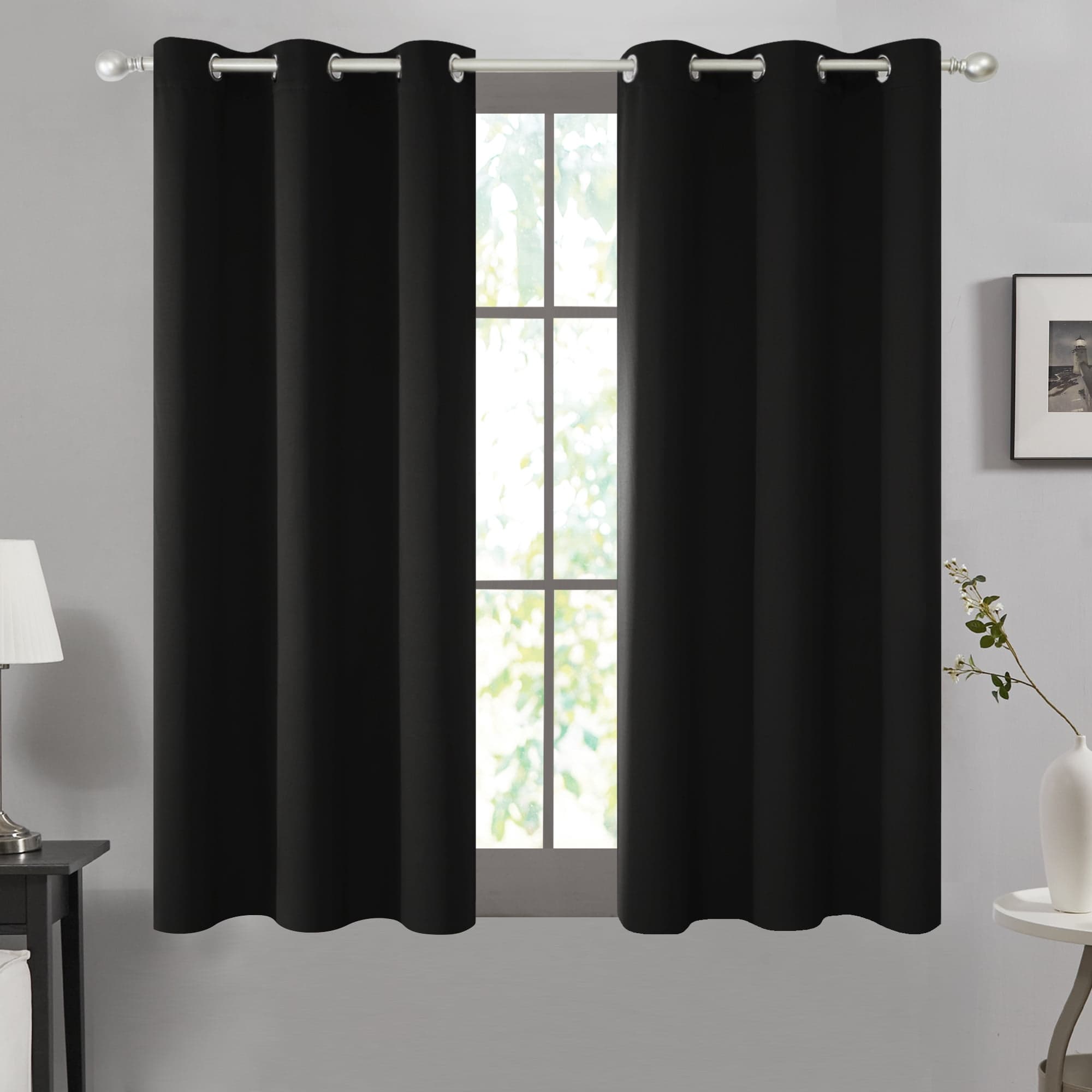 Deconovo 1-Piece Blackout Curtain Panel, Thermal Insulated Window ...