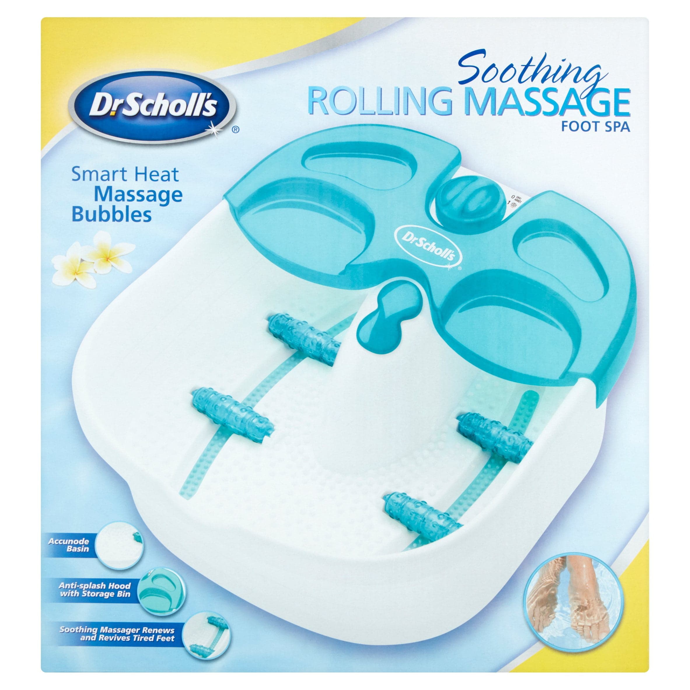 Dr. Scholl's Soothing Rolling Massage Foot Spa 1 ea - Walmart.com