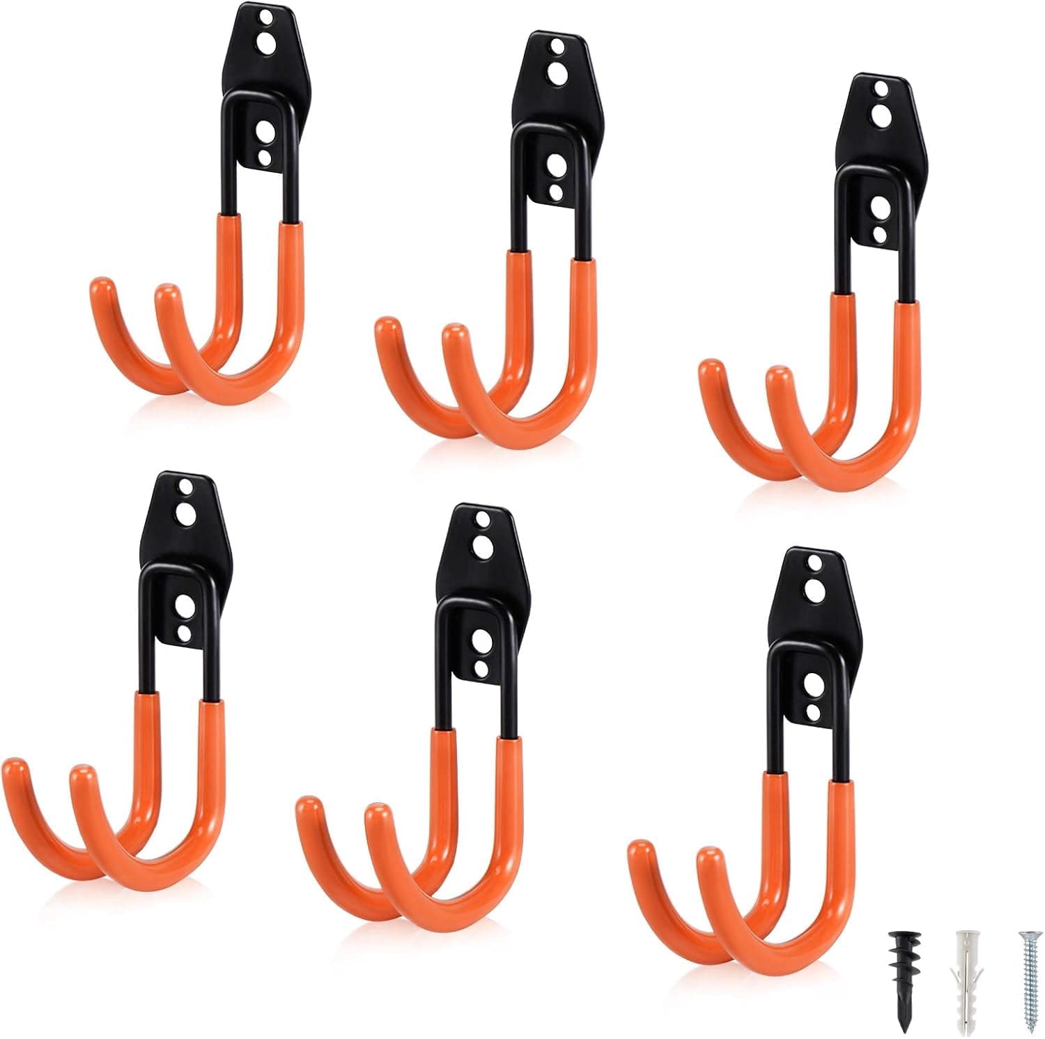 Garage Hooks Heavy Duty, Steel Garage Storage Hooks, Utility Tool ...