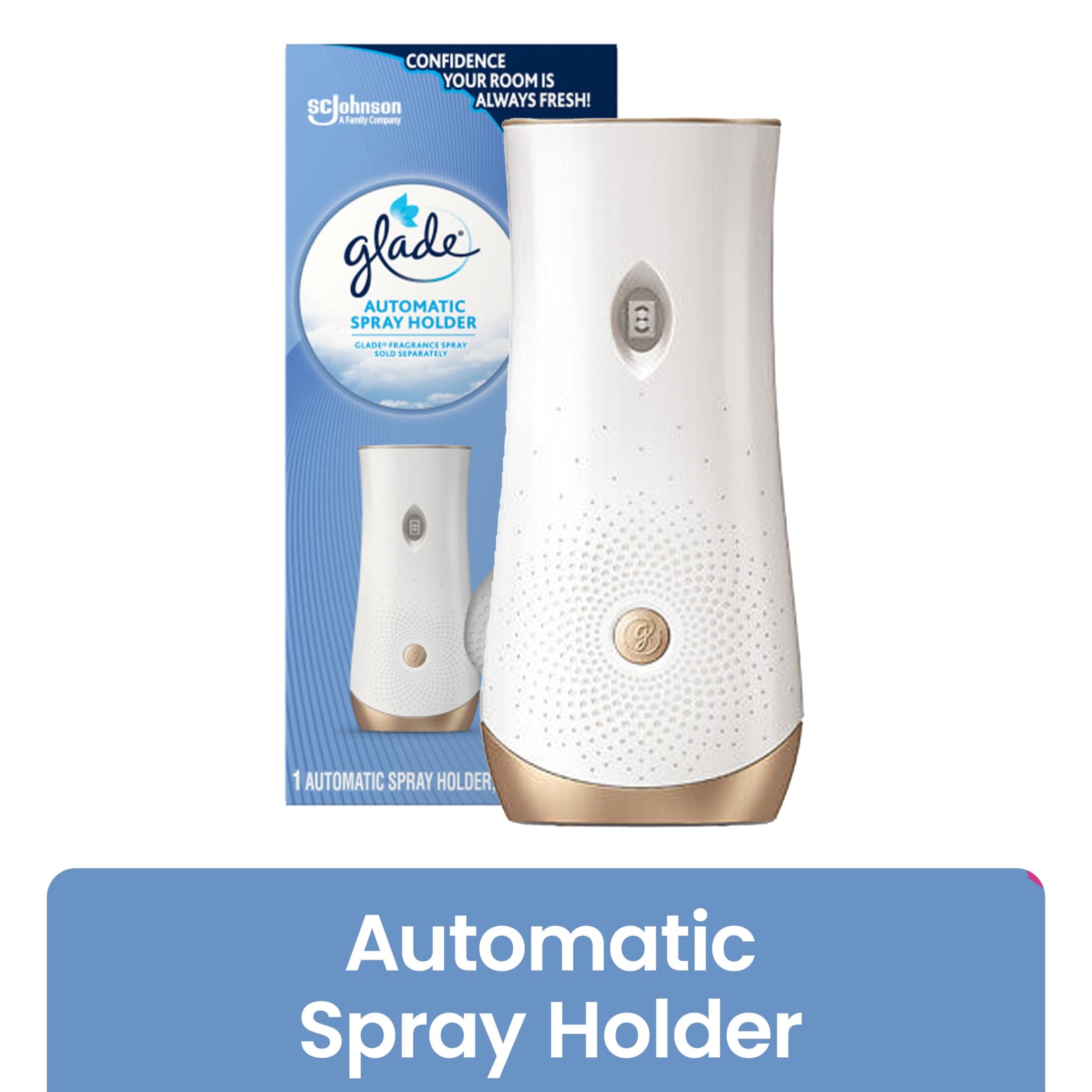 Brandclub - Glade Automatic Spray Holder, Battery-Operated Air ...