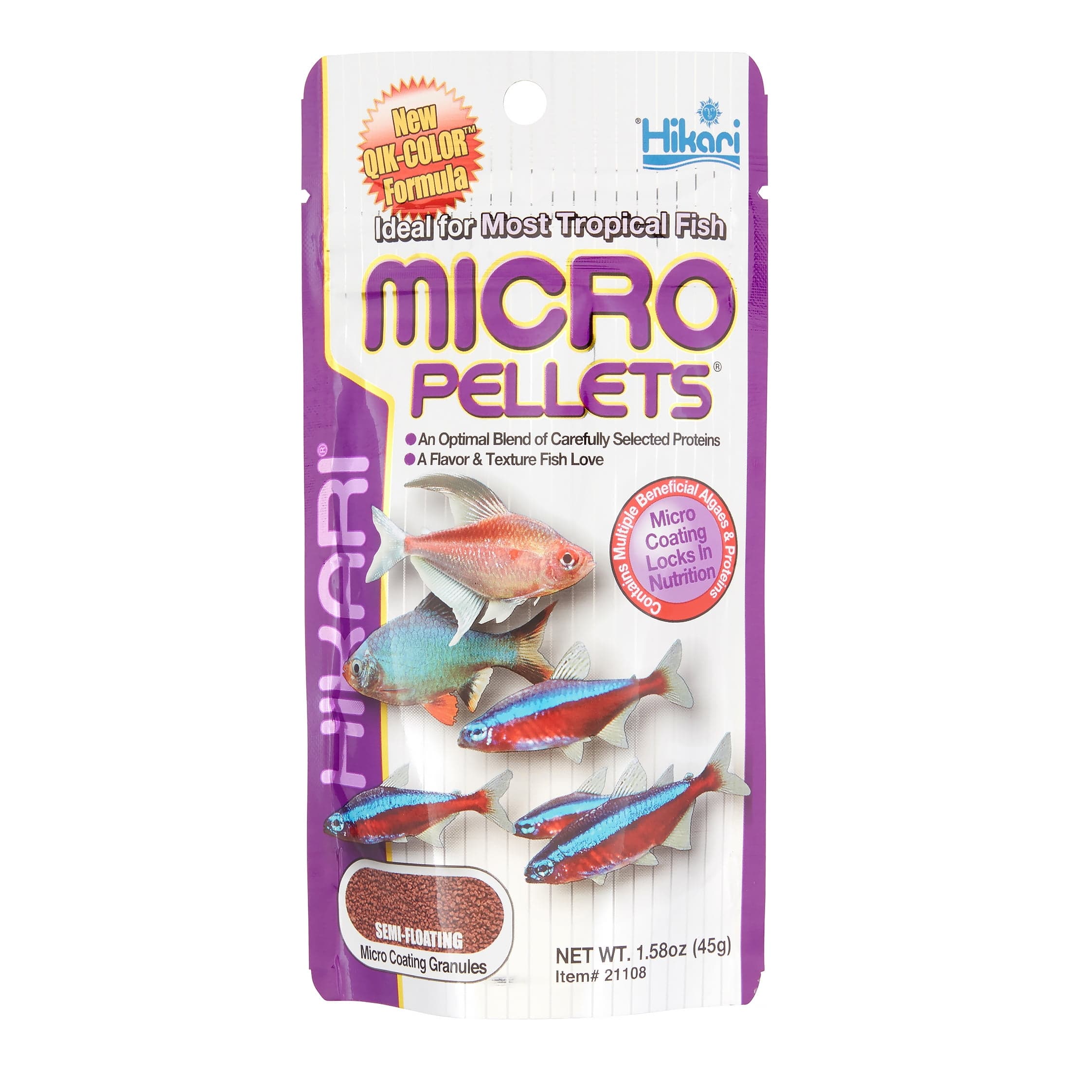 Hikari Floating Micro Pellets: Premium Small Tropical Fish Food ...