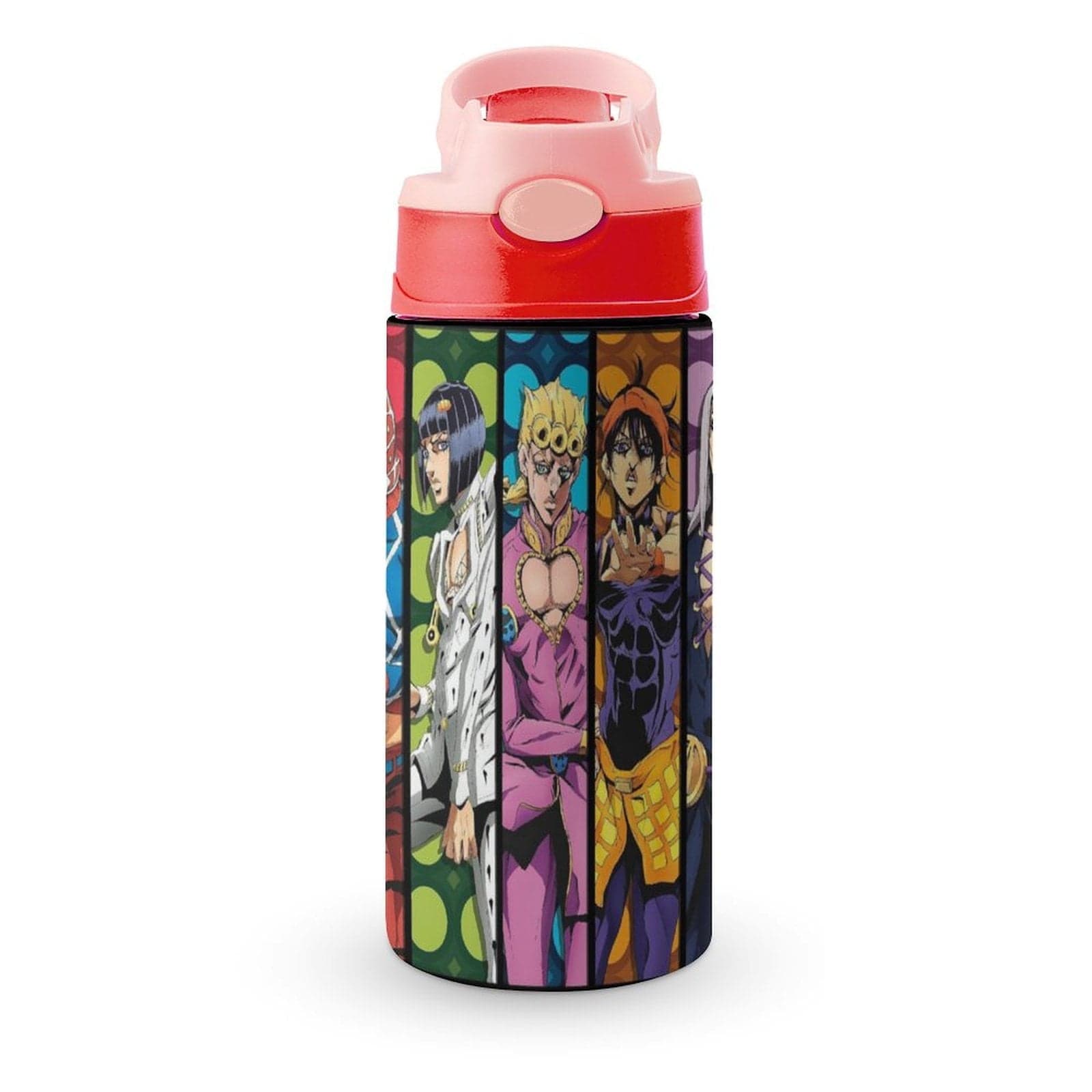 Kids Insulated Water Bottle - JoJo's Bizarre Adventure 16.9 Oz ...