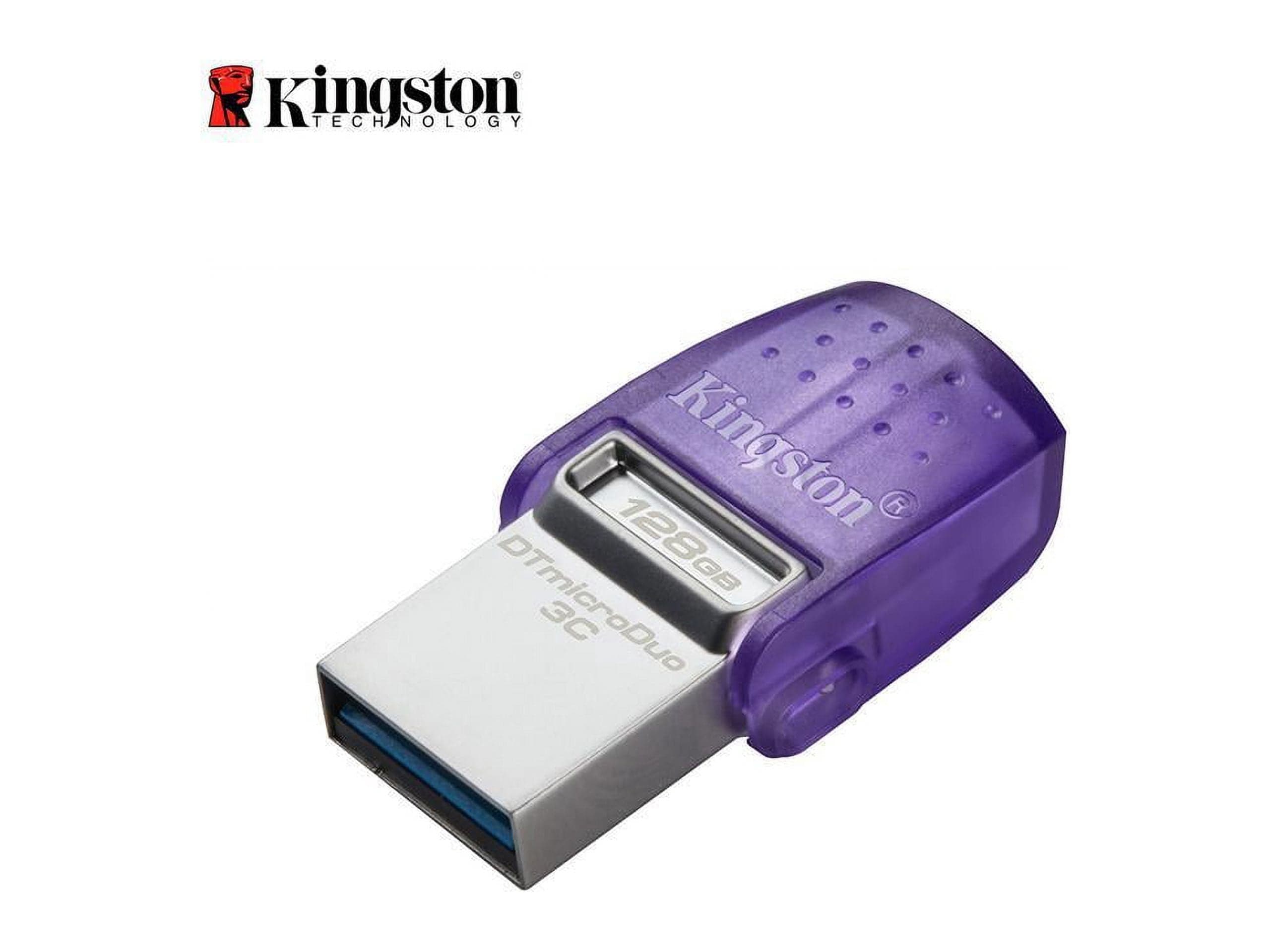 Kingston 128GB DataTraveler microDuo 3C USB Flash Drive USB Type-C and ...