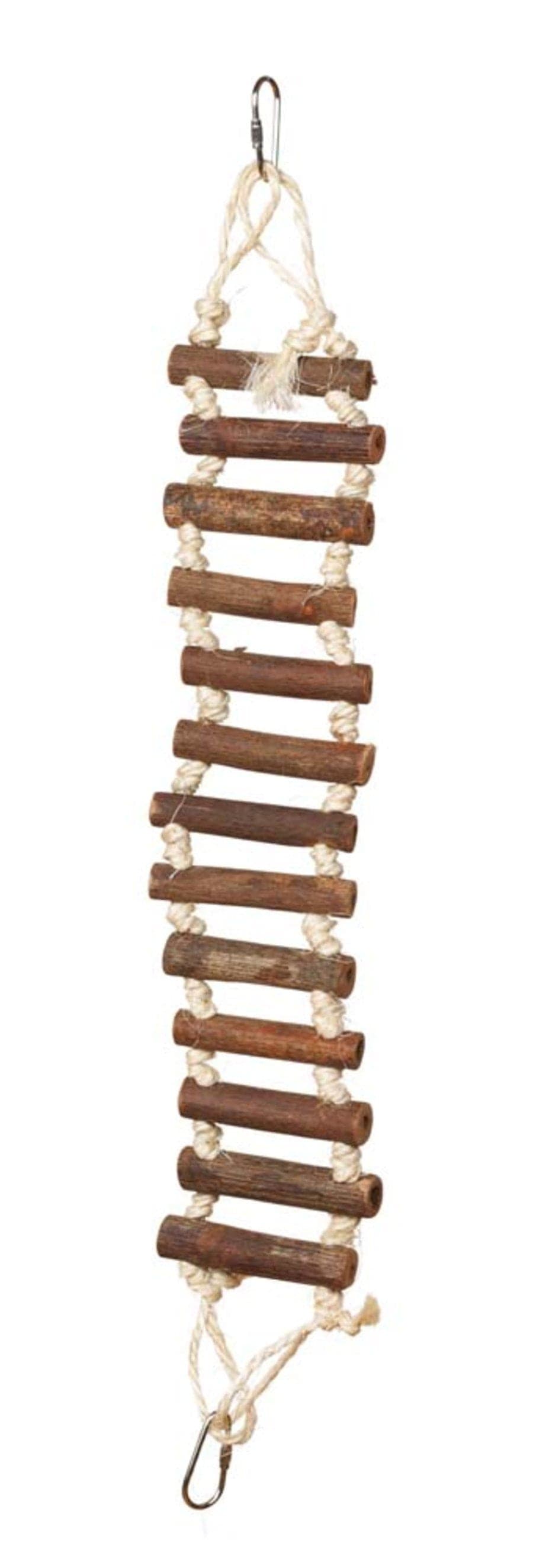 Prevue Pet Products Handmade Natural Wood Rope Ladder Bird Toy ...