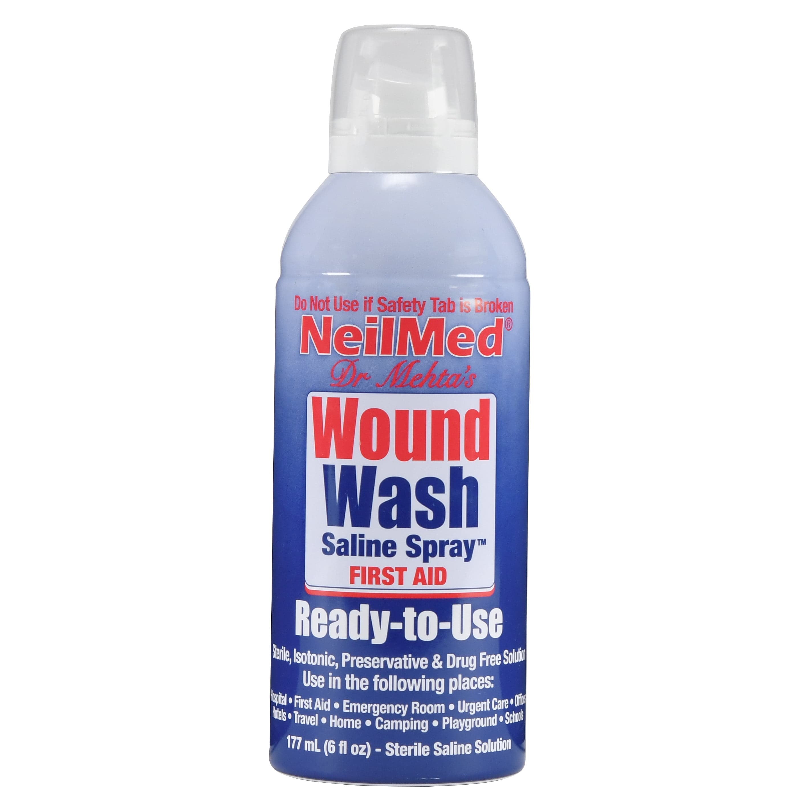 Saline Wound Wash in First Aid - Walmart.com