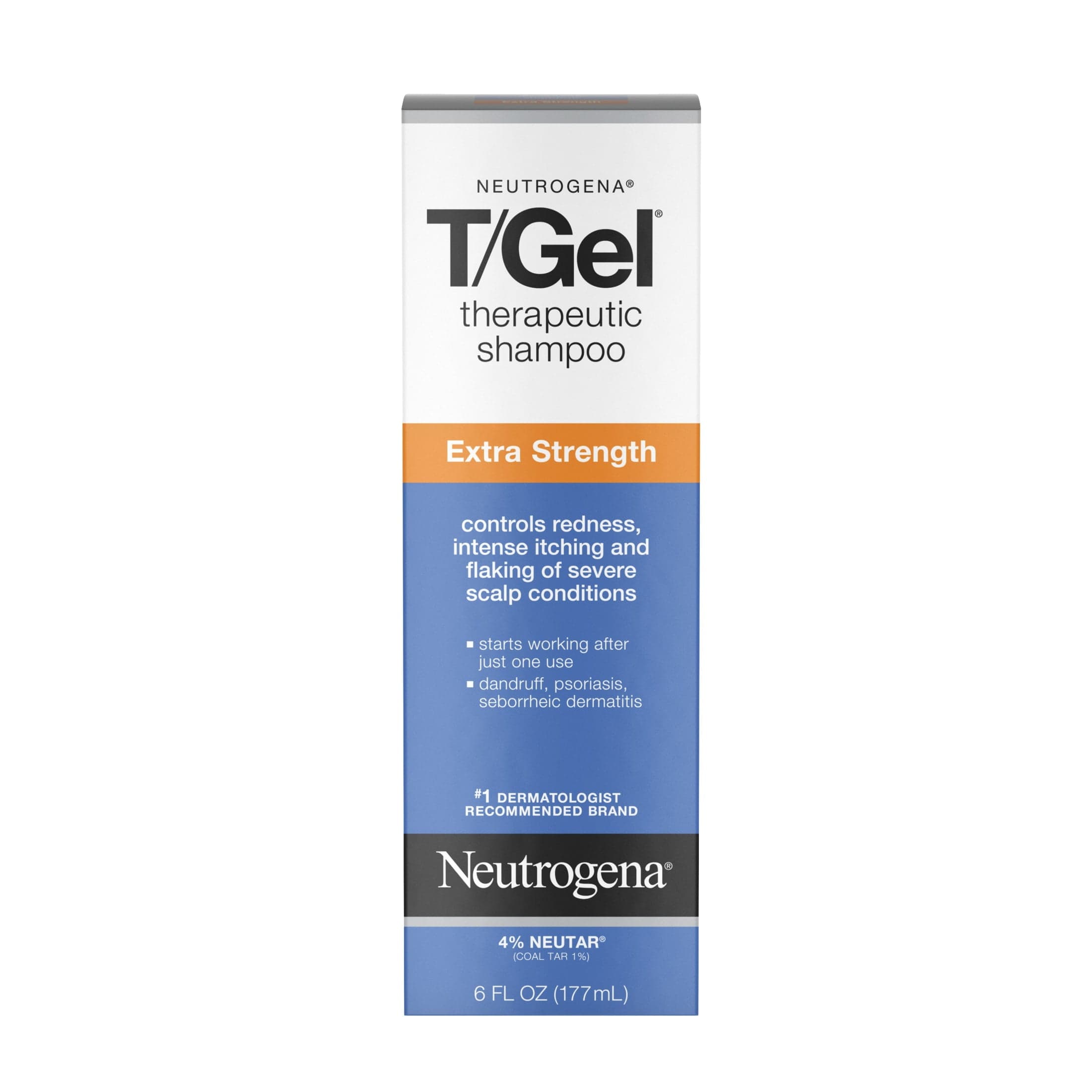 Neutrogena T/Gel Extra Strength Therapeutic Dandruff Shampoo, Coal Tar ...