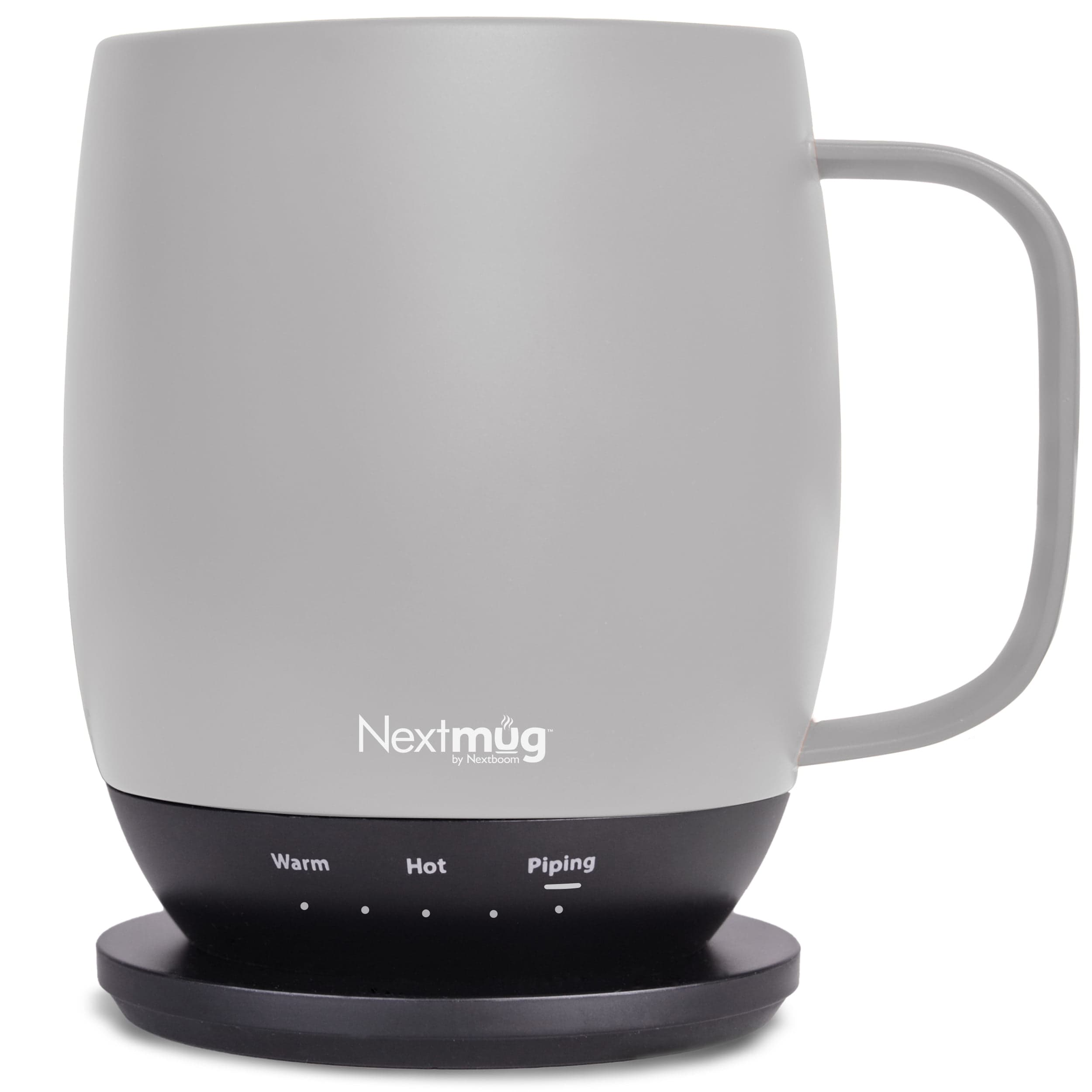 Nextmug - Temperature-Controlled, Self-Heating Coffee Mug (Almond - 14 ...