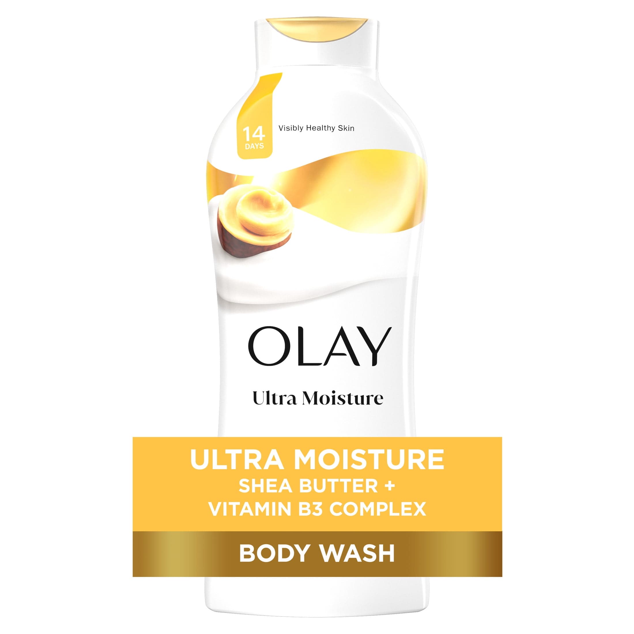 Olay Ultra Moisture Body Wash with Shea Butter, 22 fl oz - Walmart.com