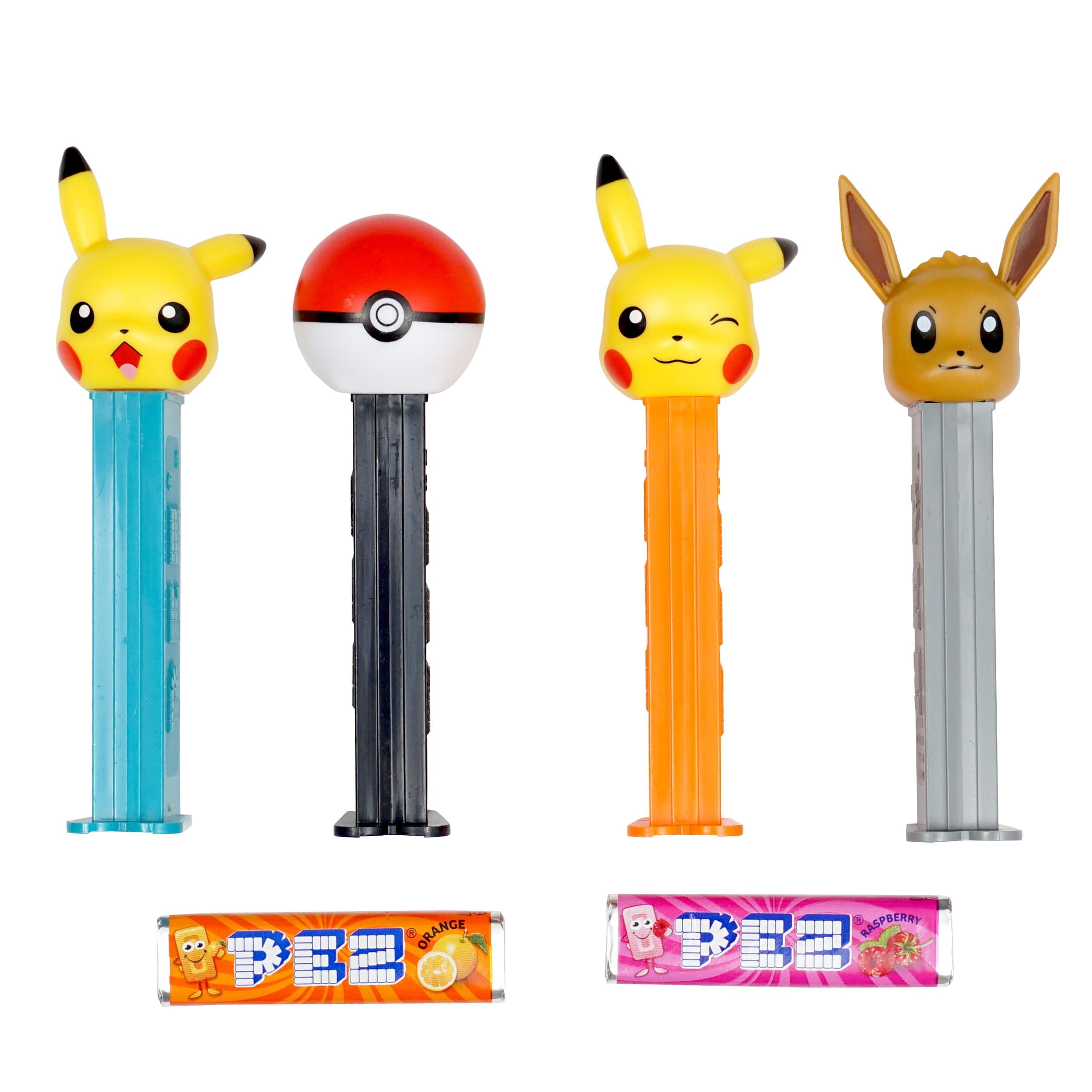 Pokemon(Assorted) PEZ Dispenser 12 Pack with PEZ Candy Refills, Candy ...