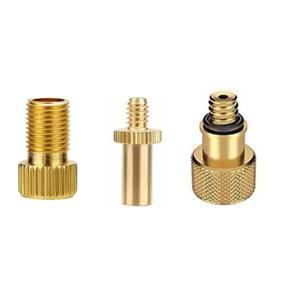 Presta to Schrader Valve Adapter Converter Road Bike Cycle Bicycle Pump ...
