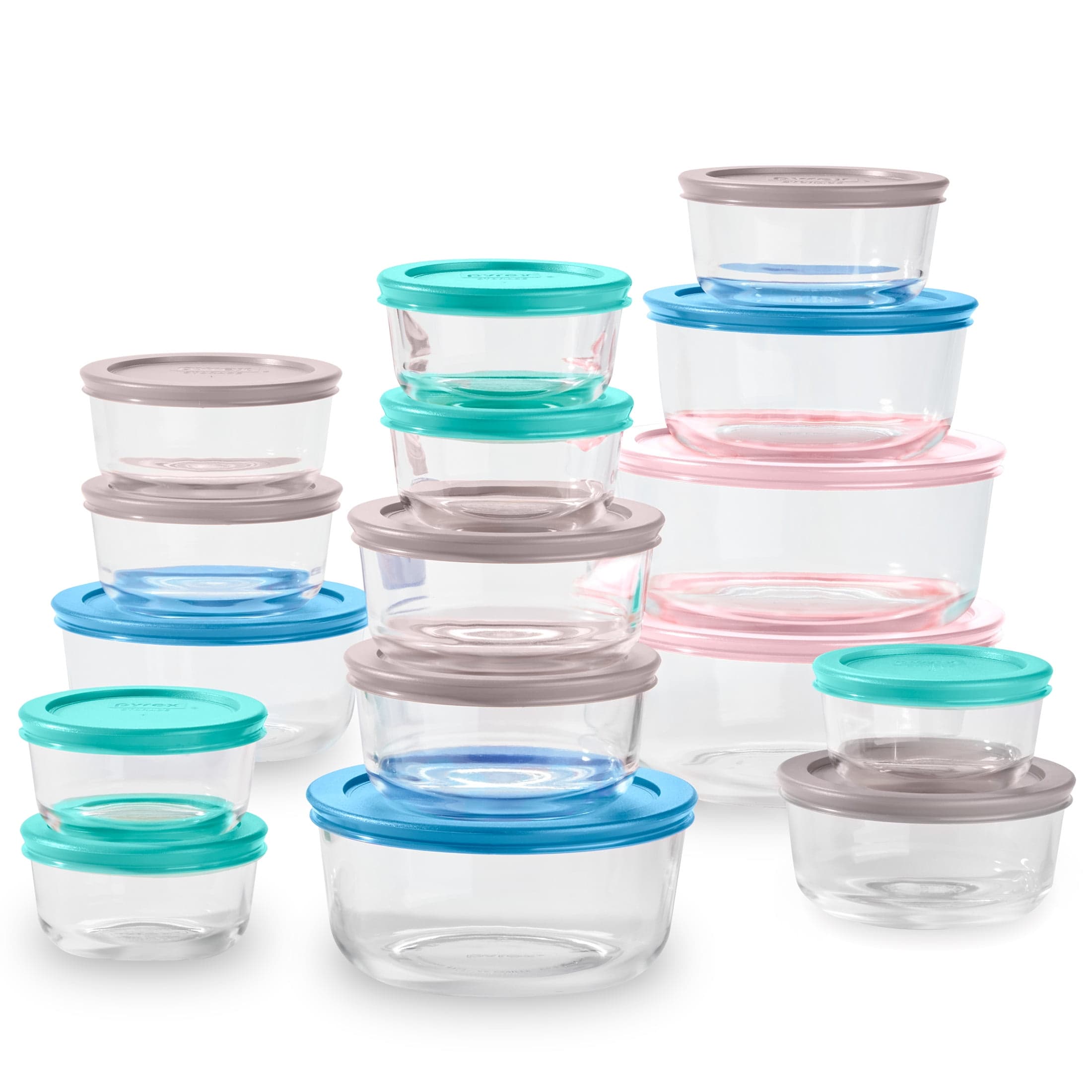Brandclub - Pyrex Simply Store Glass Food Storage & Bake Container Set ...