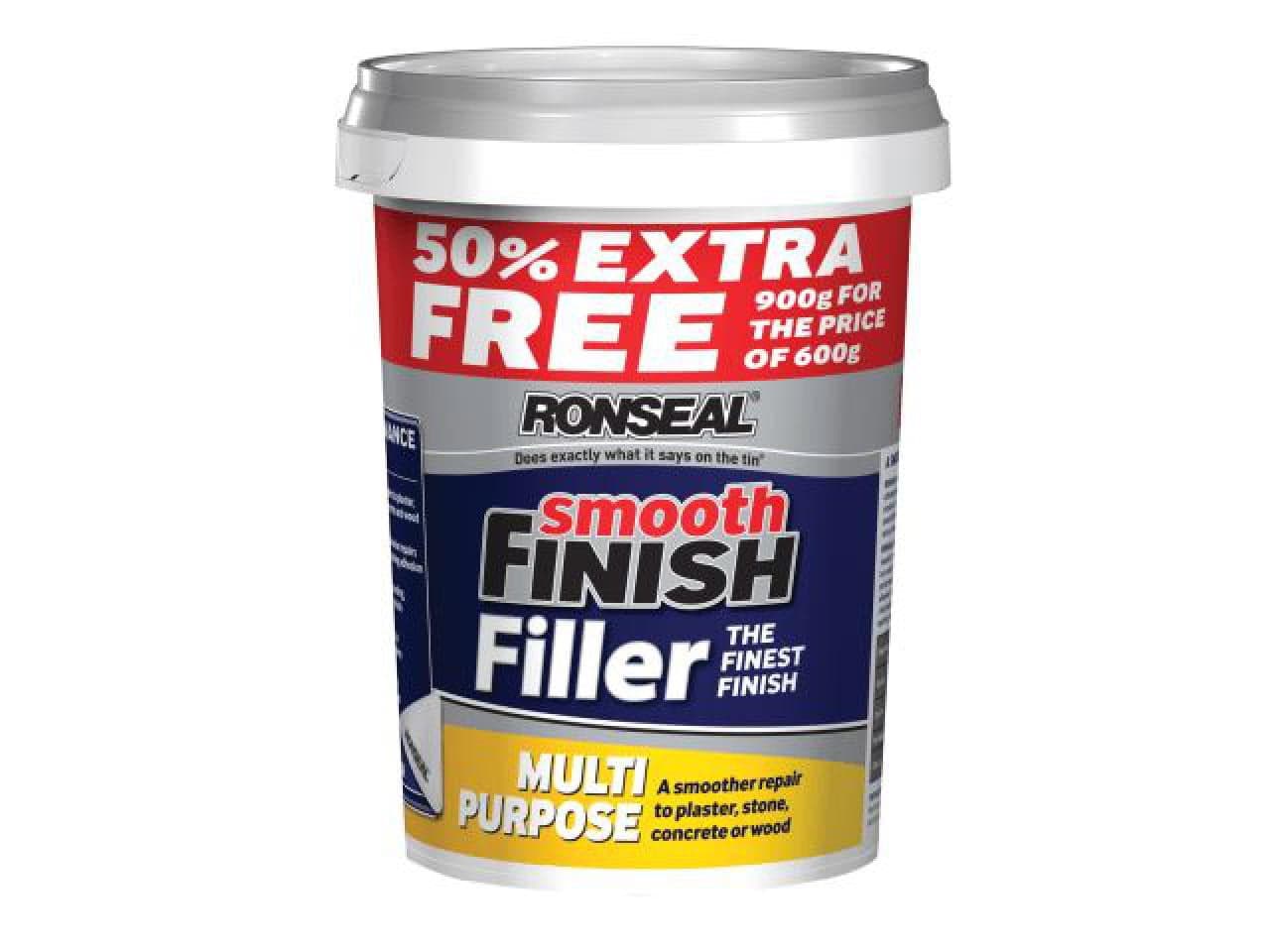 Ronseal - Crack Repair Dry Concrete, Smooth Finish Multipurpose Wall ...