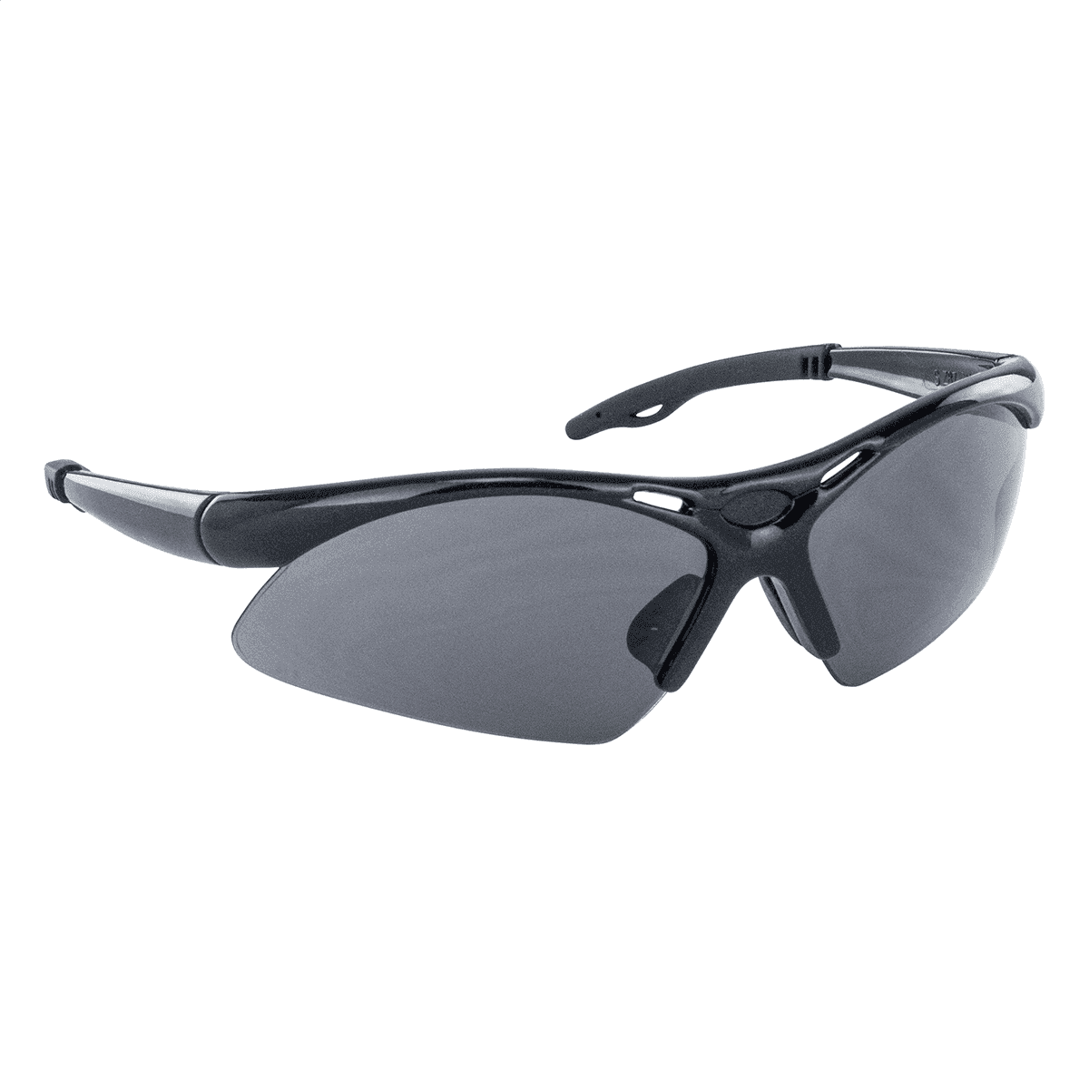 SAS Safety Diamondback Safe Glasses w/ Black Frame and Shade Lens ...