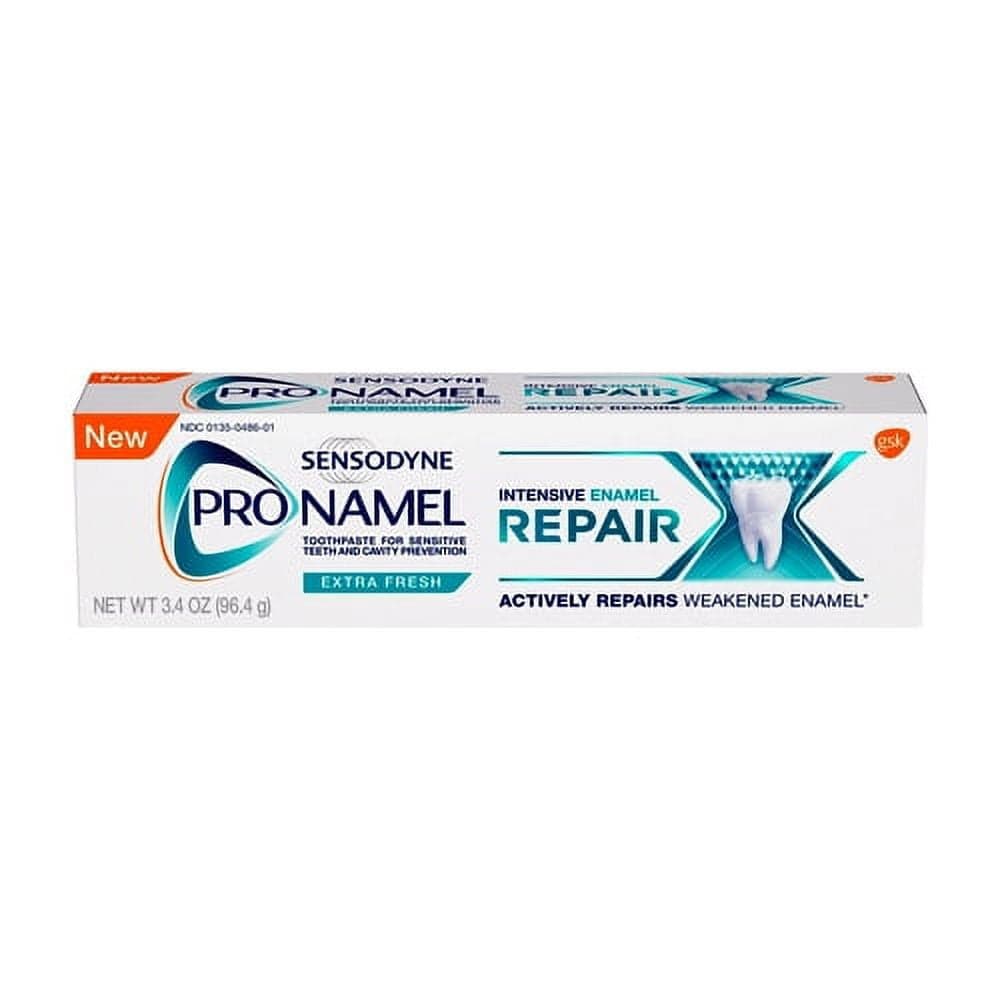 Sensodyne Pronamel Intensive Enamel Repair Toothpaste, Extra Fresh, 4 ...