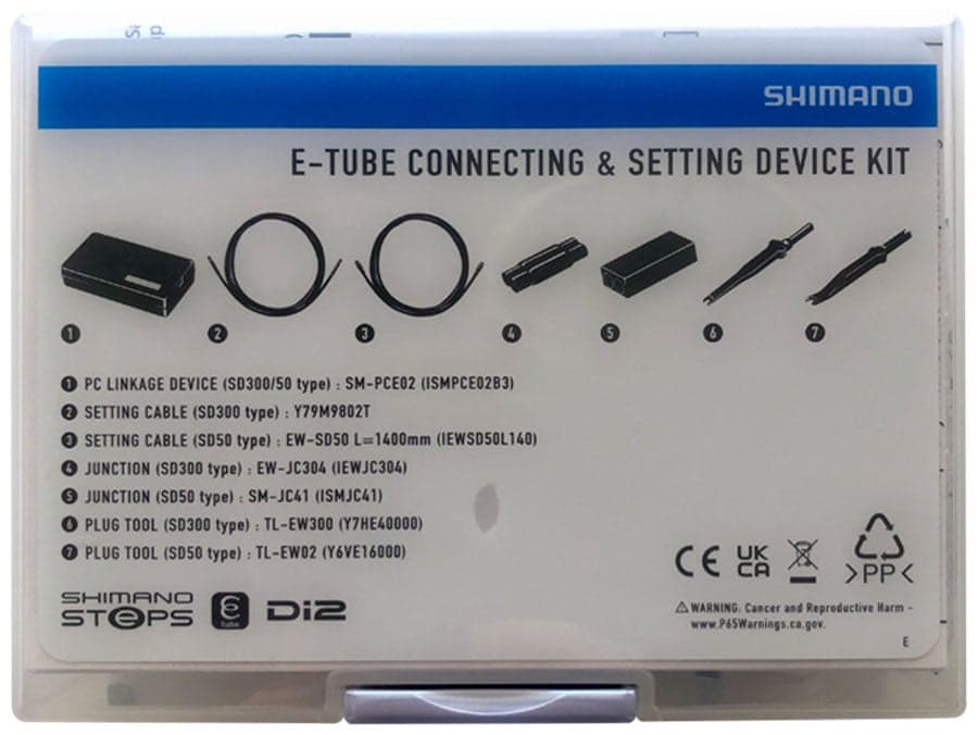 Shimano Steps SM-PCE02 PC Linkage Device and Cables - Steps Di2 Etube ...
