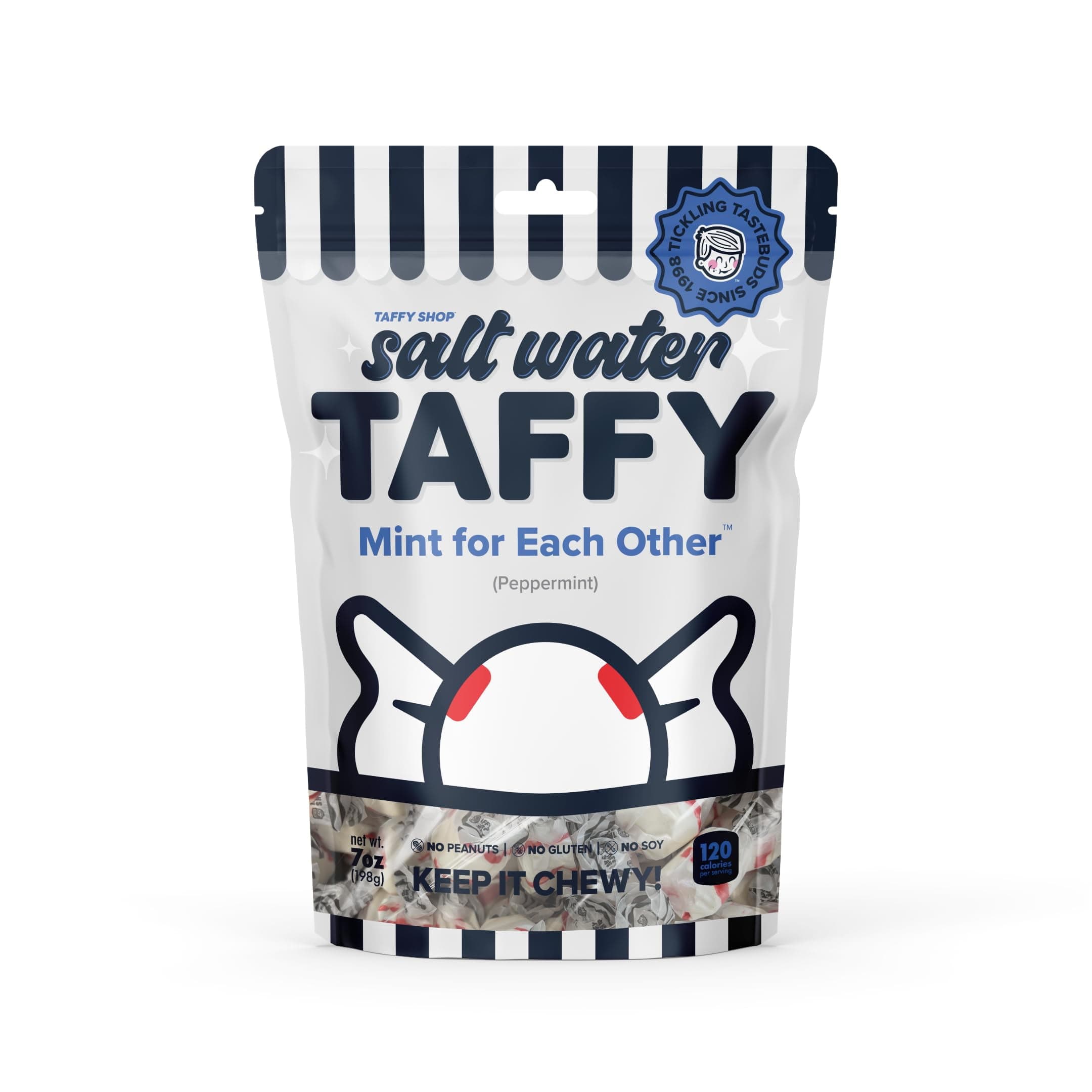 Taffy Shop Mint For Each Other, Peppermint Salt Water Taffy – Assorted ...