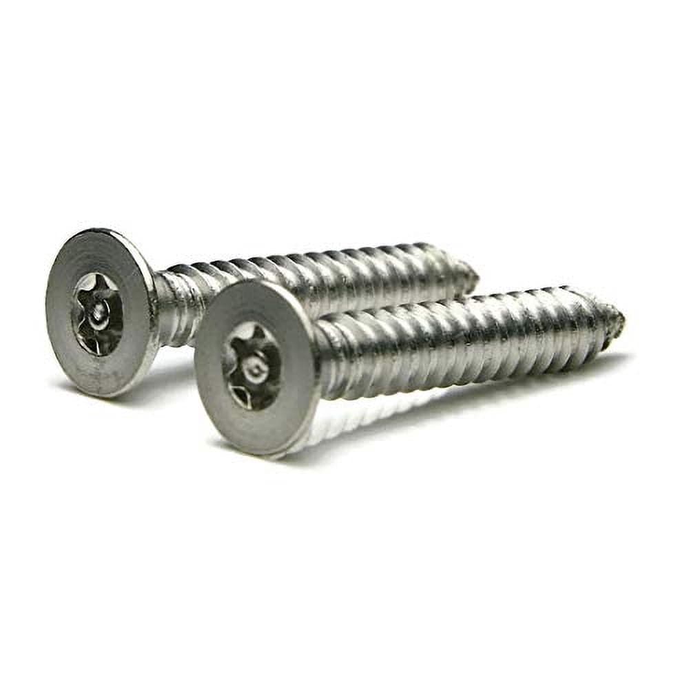 Torx w/Pin Tamper Proof Security Flat Head Sheet Metal Screws 18-8 ...