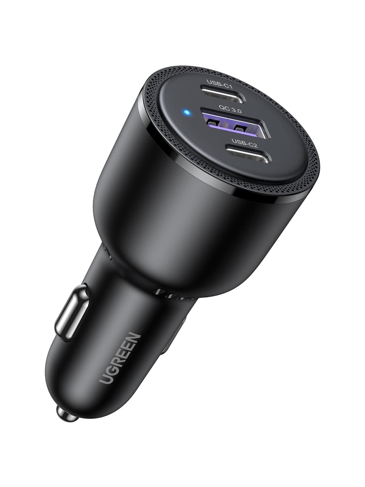 UGREEN 3-in-1 69W USB C Car Charger with PD65W Fast Charging, Black ...