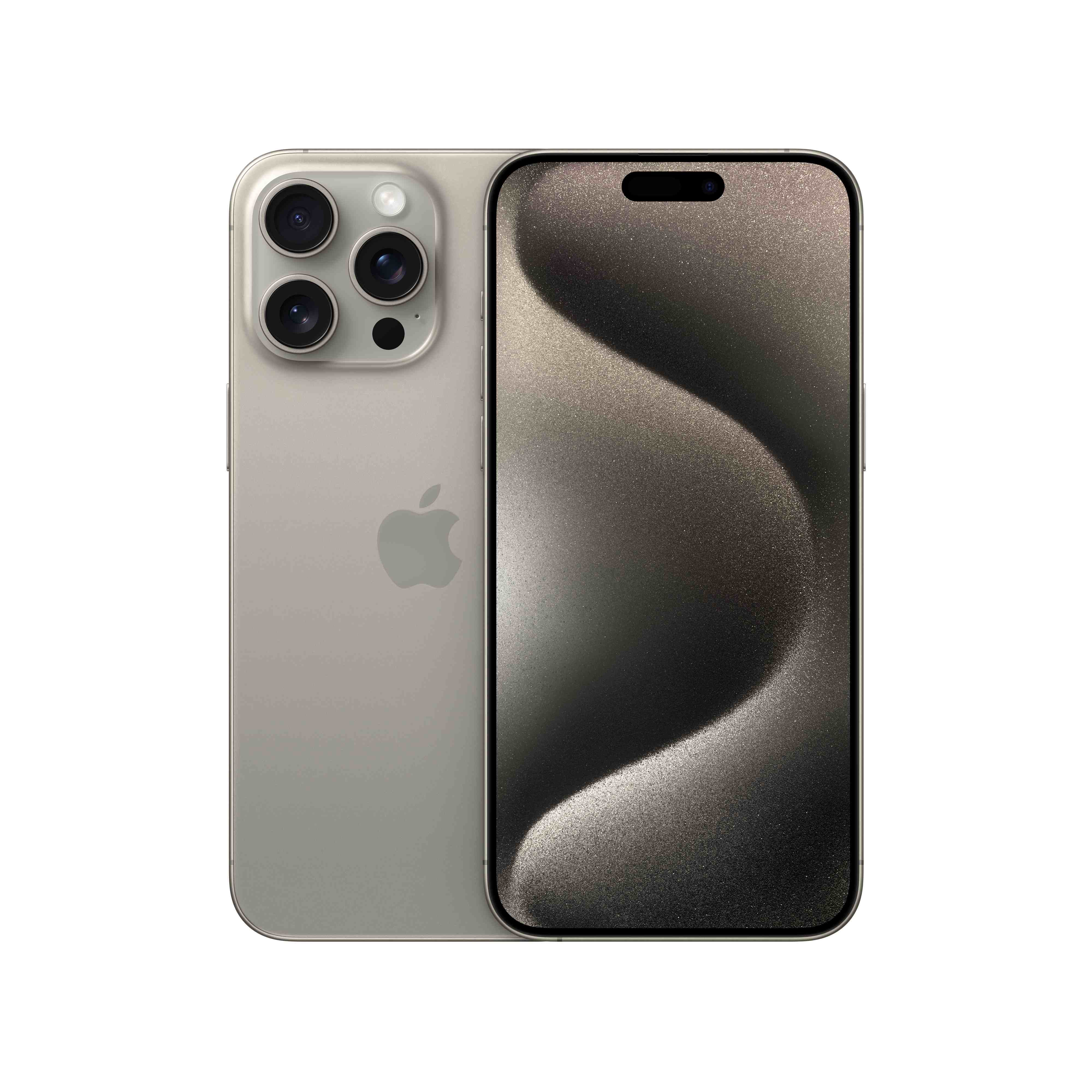 Смартфон Apple iPhone 15 Pro Max, 512GB, 5G, Natural Titanium - eMAG.bg