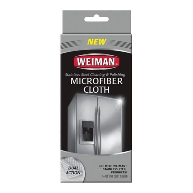 Weiman Cleaner: Stainless Steel Cleaning & Polishing Microfiber Cloth ...