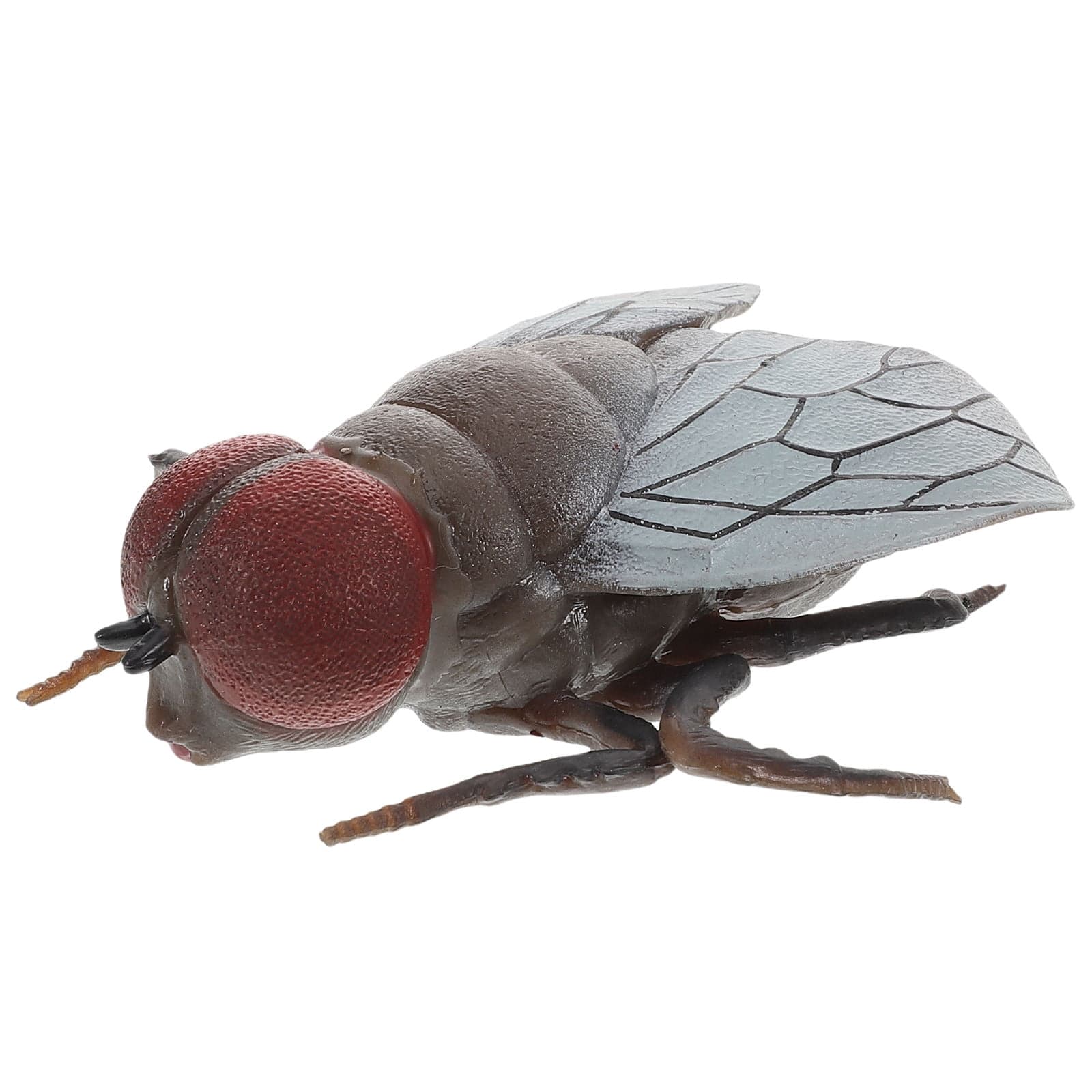 Worgeous Plastic Fly Figurine Big Fake Fly Insect Realistic Large Fake ...