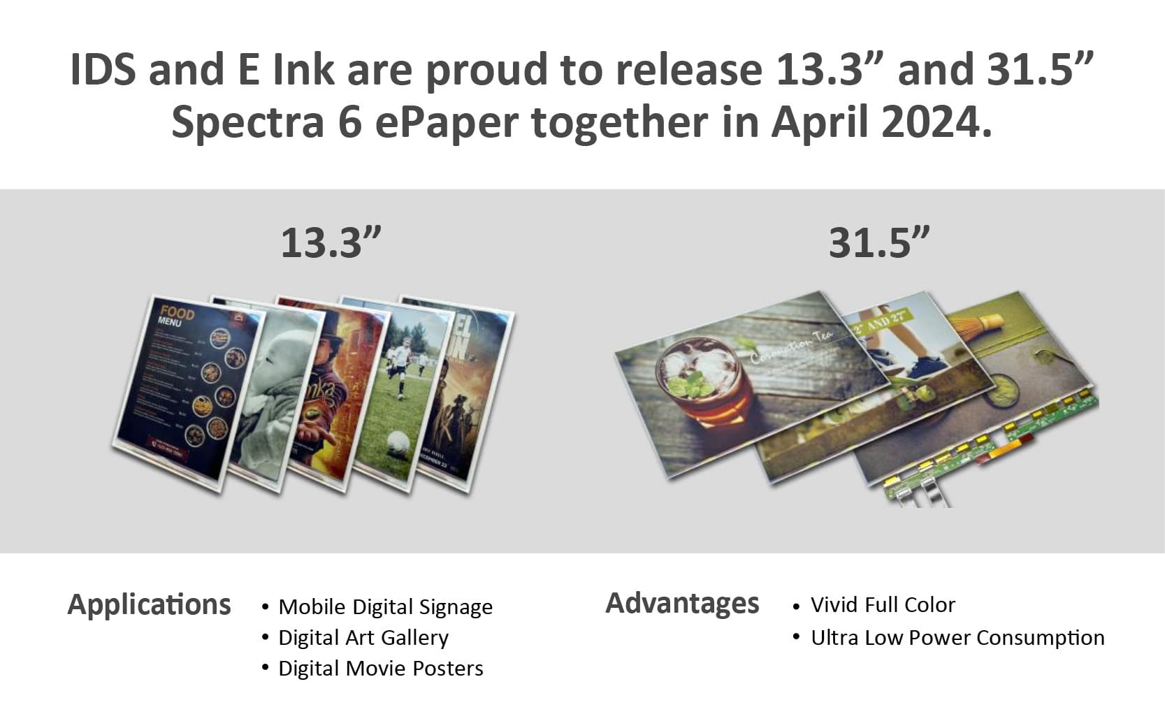 E INK Spectra 6 - Interactive Display Solutions